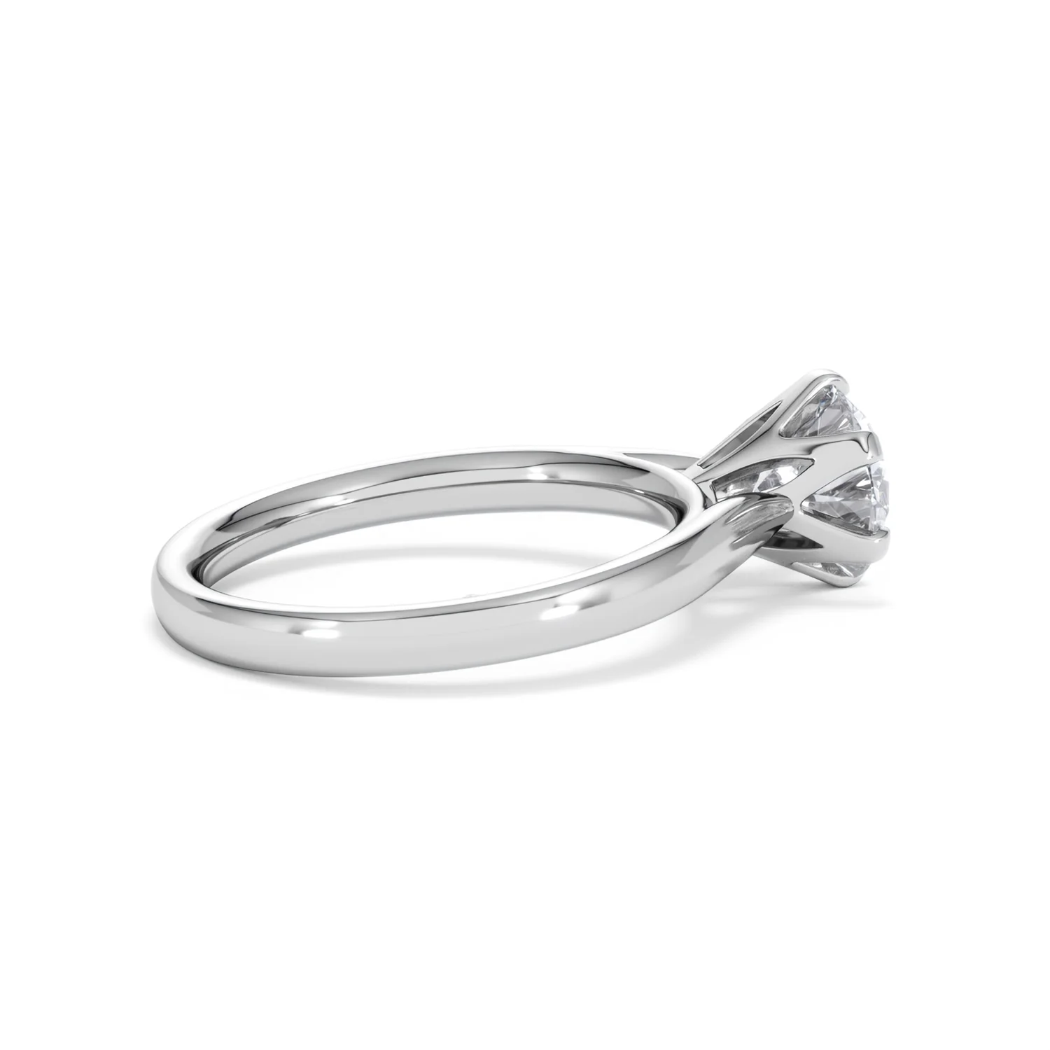 1.50Ct Diamond Engagement Ring High Set Chloe Lab F/VS1 18K White Gold - Image 32