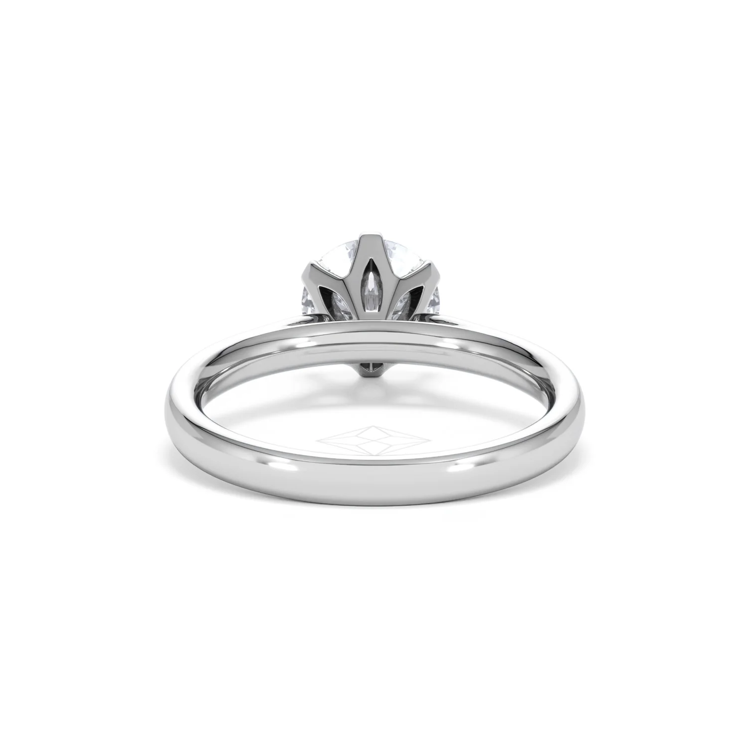 1.50Ct Diamond Engagement Ring High Set Chloe Lab F/VS1 18K White Gold - Image 48