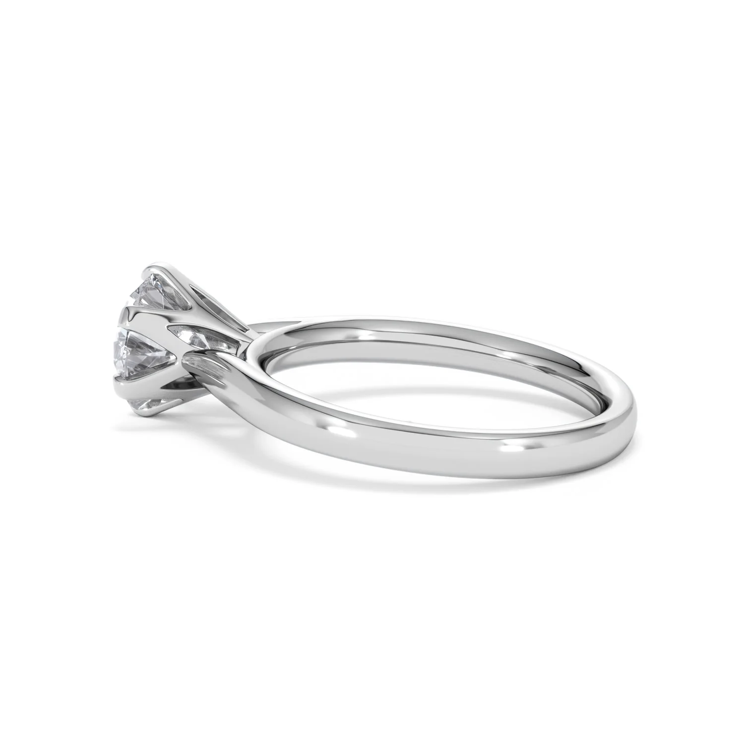 1.50Ct Diamond Engagement Ring High Set Chloe Lab F/VS1 18K White Gold - Image 64