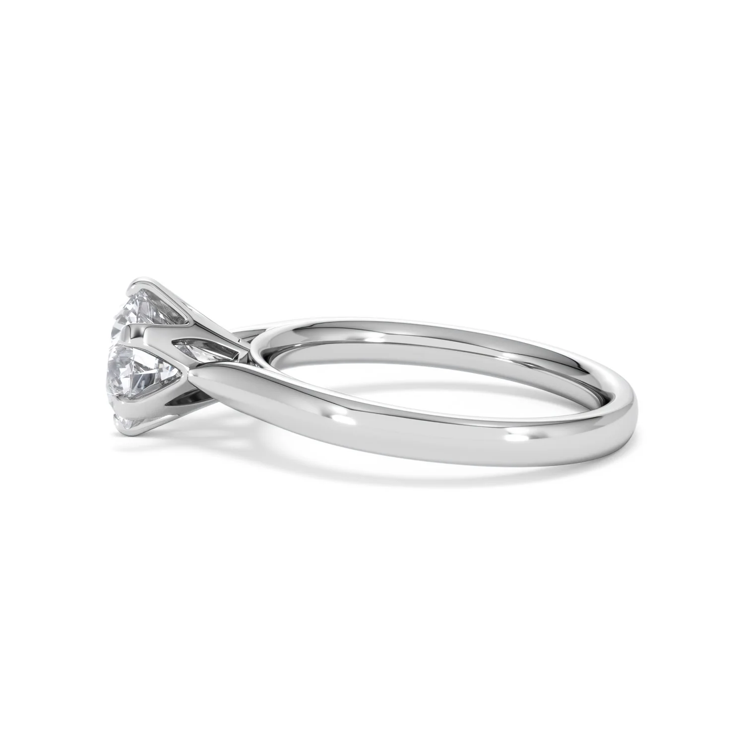 1.50Ct Diamond Engagement Ring High Set Chloe Lab F/VS1 18K White Gold - Image 68