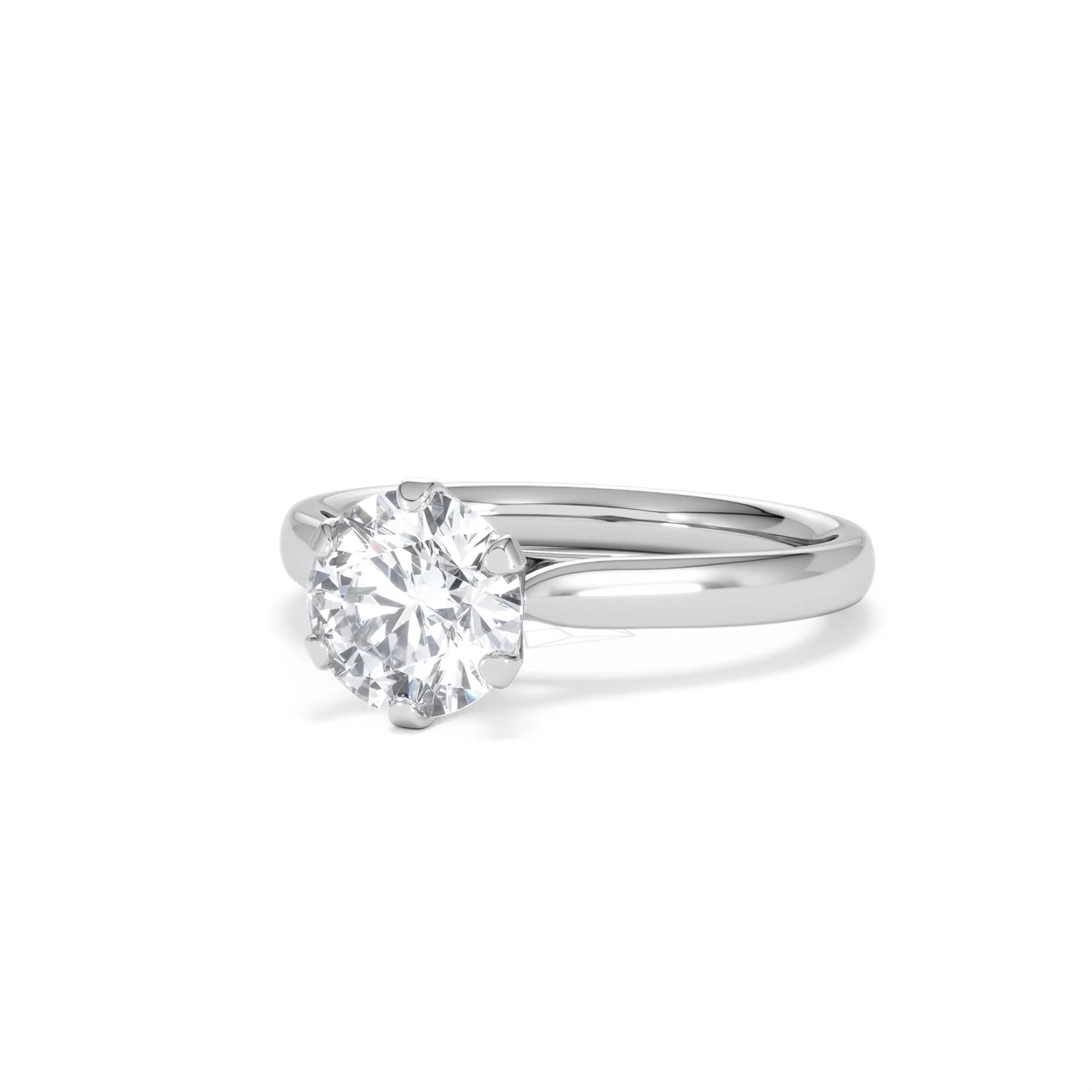 1.50Ct Diamond Engagement Ring High Set Chloe Lab F/VS1 18K White Gold - Image 83