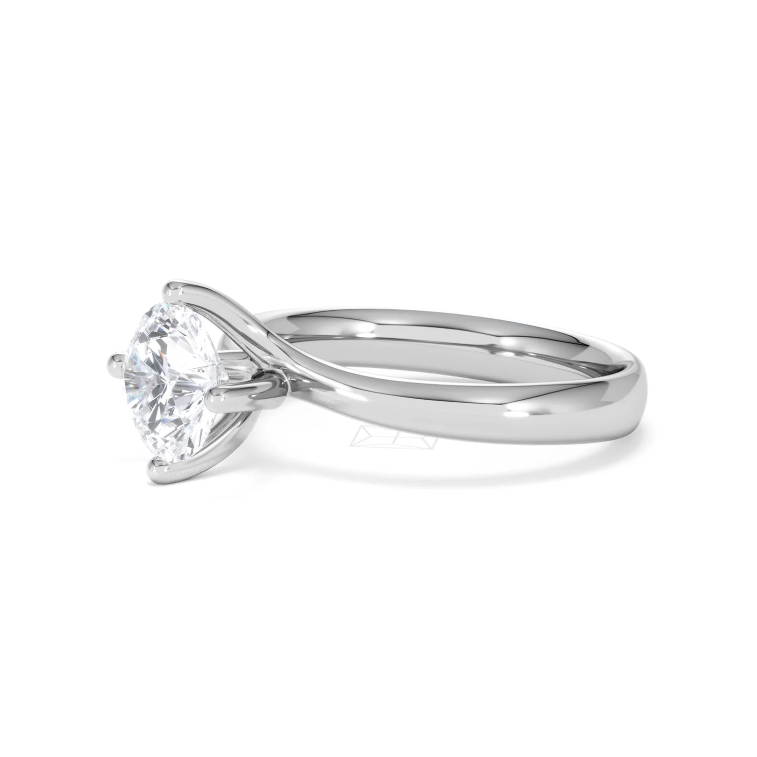 1.50ct Diamond Engagement Ring Lily Lab F/VS1 Platinum IGI Certified - Image 76