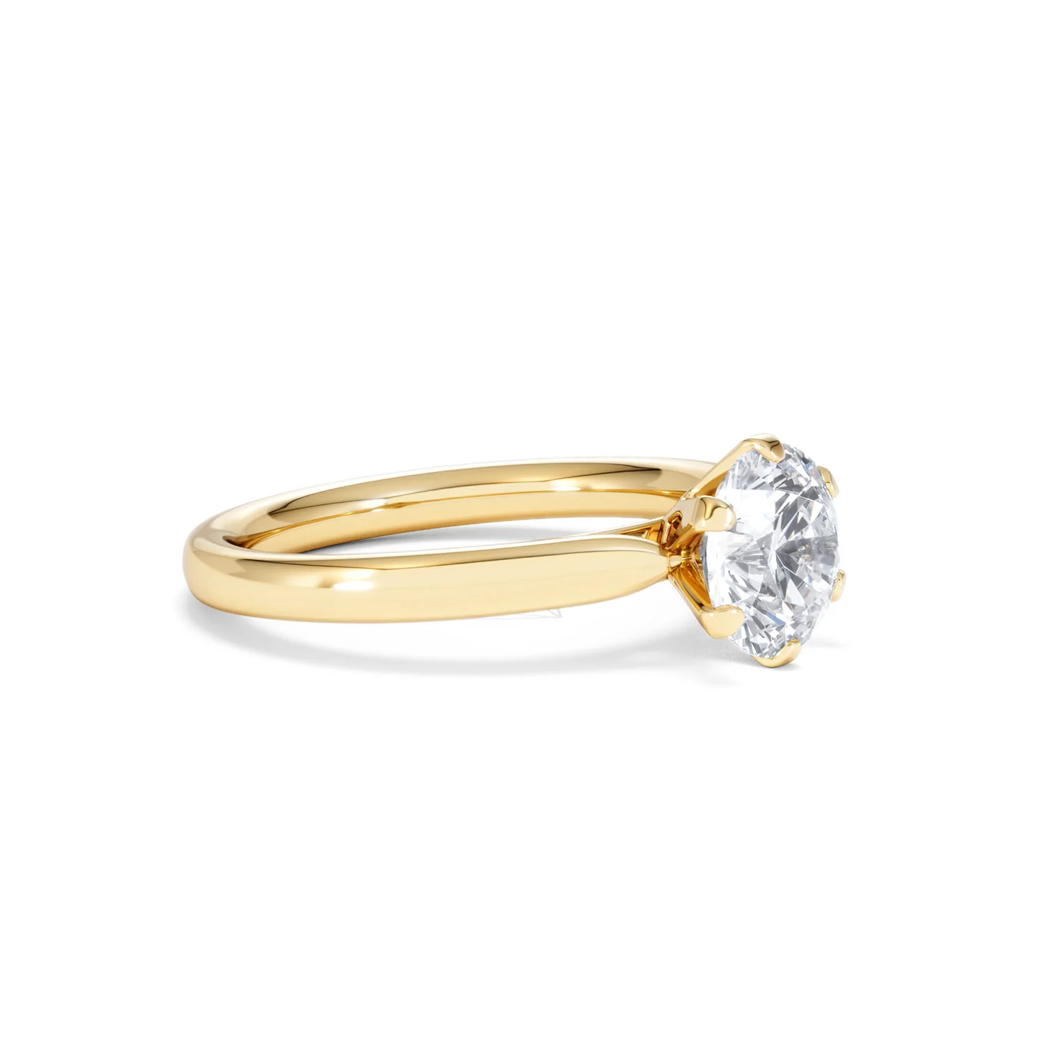1.5ct Diamond Engagement Ring Low Set Chloe Lab F/VS1 18K Gold - Image 19