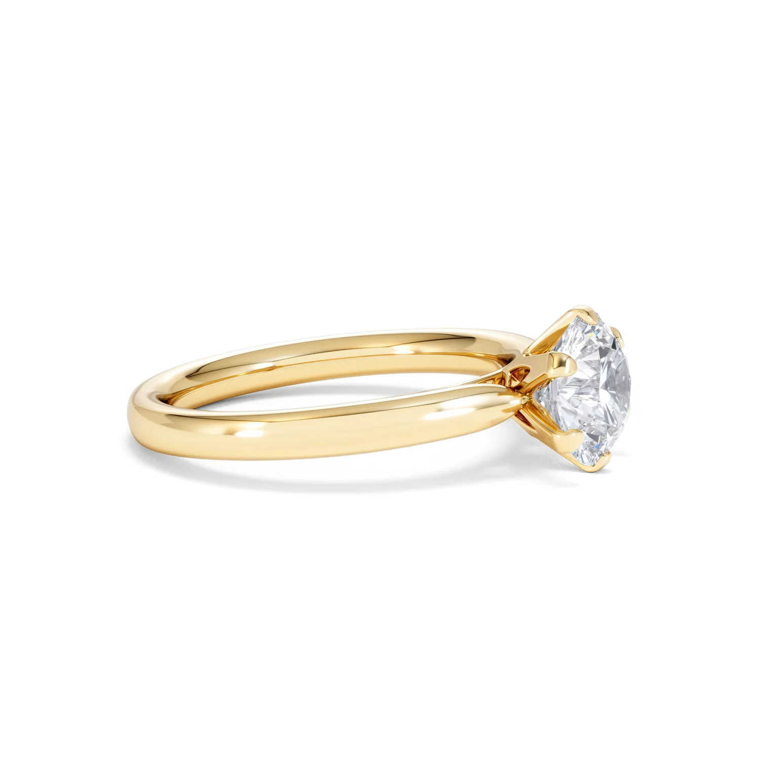 1.5ct Diamond Engagement Ring Low Set Chloe Lab F/VS1 18K Gold - Image 22