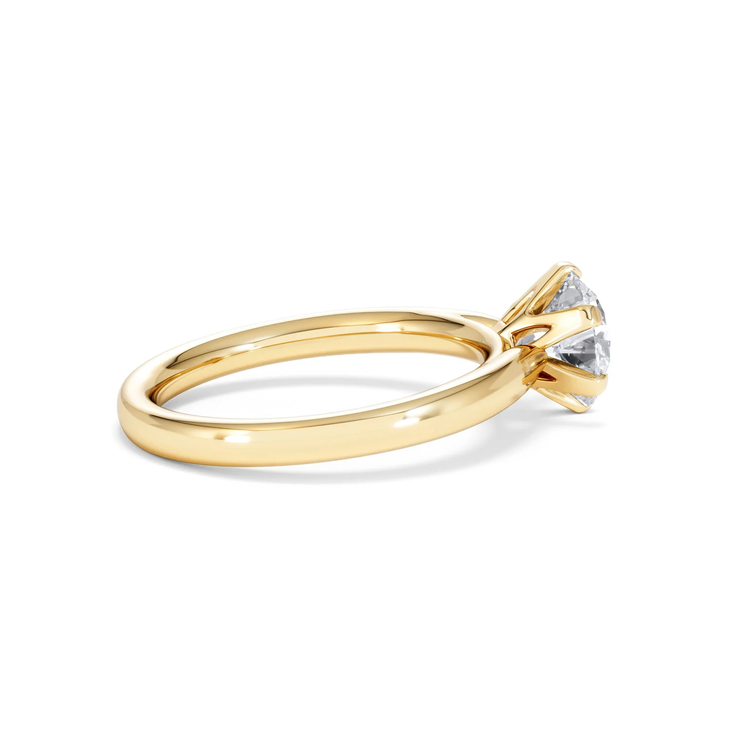 1.5ct Diamond Engagement Ring Low Set Chloe Lab F/VS1 18K Gold - Image 31