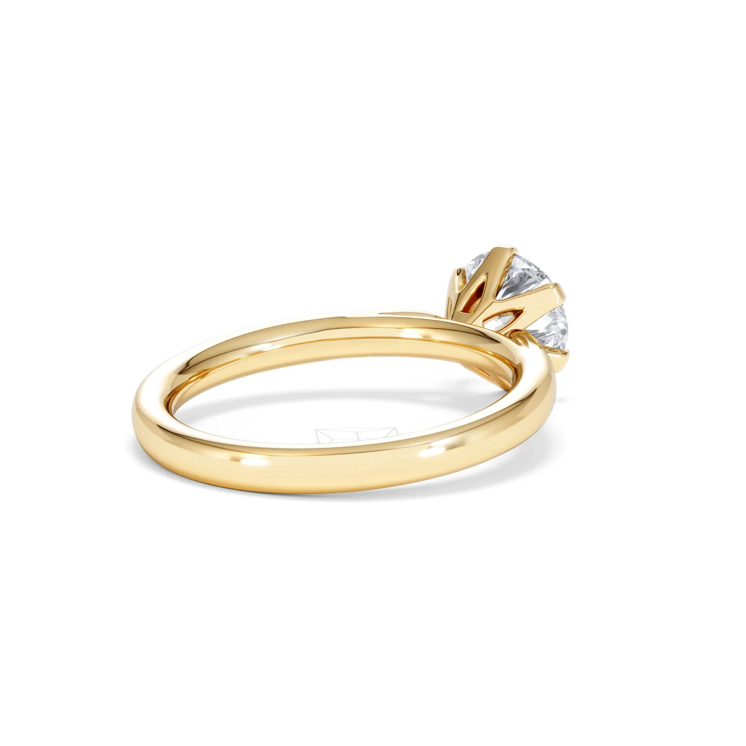 1.5ct Diamond Engagement Ring Low Set Chloe Lab F/VS1 18K Gold - Image 39