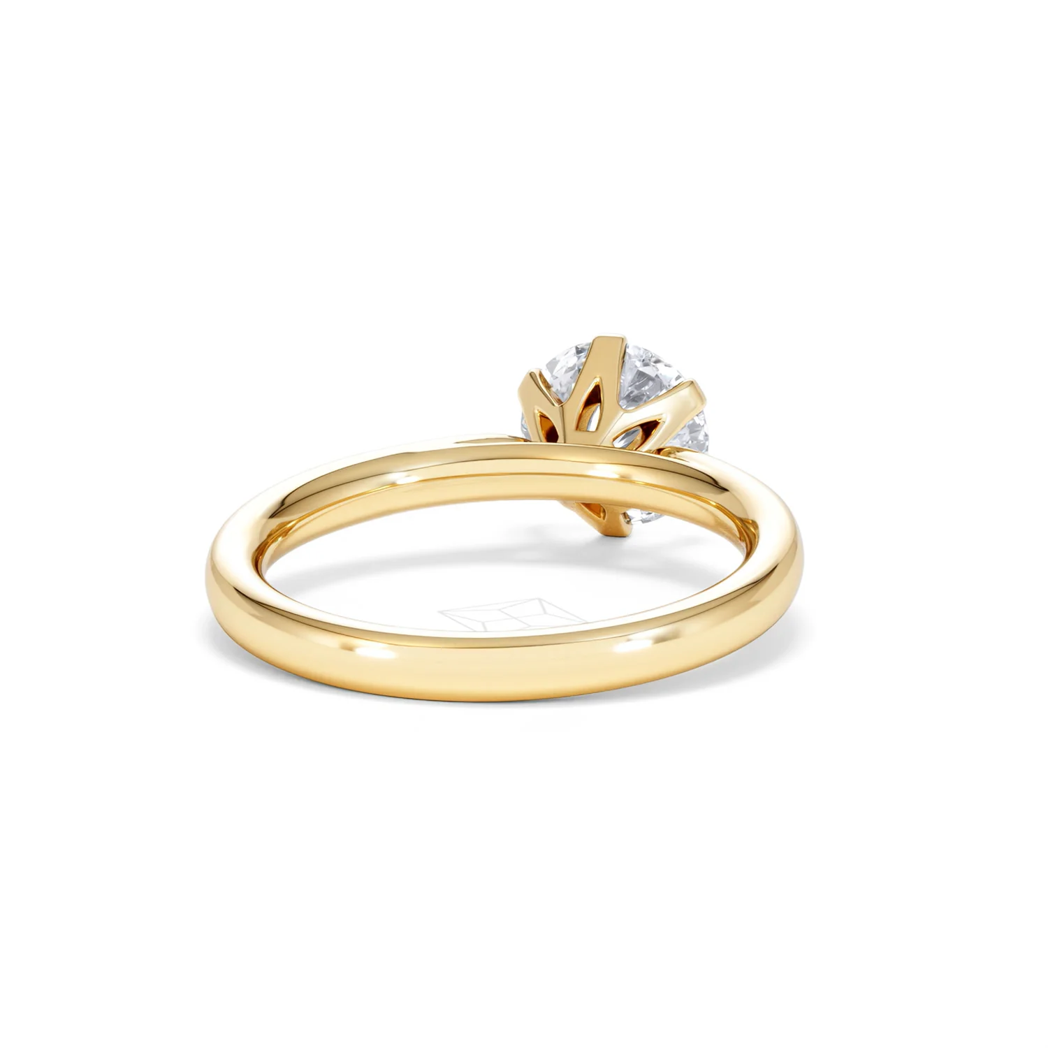 1.5ct Diamond Engagement Ring Low Set Chloe Lab F/VS1 18K Gold - Image 44