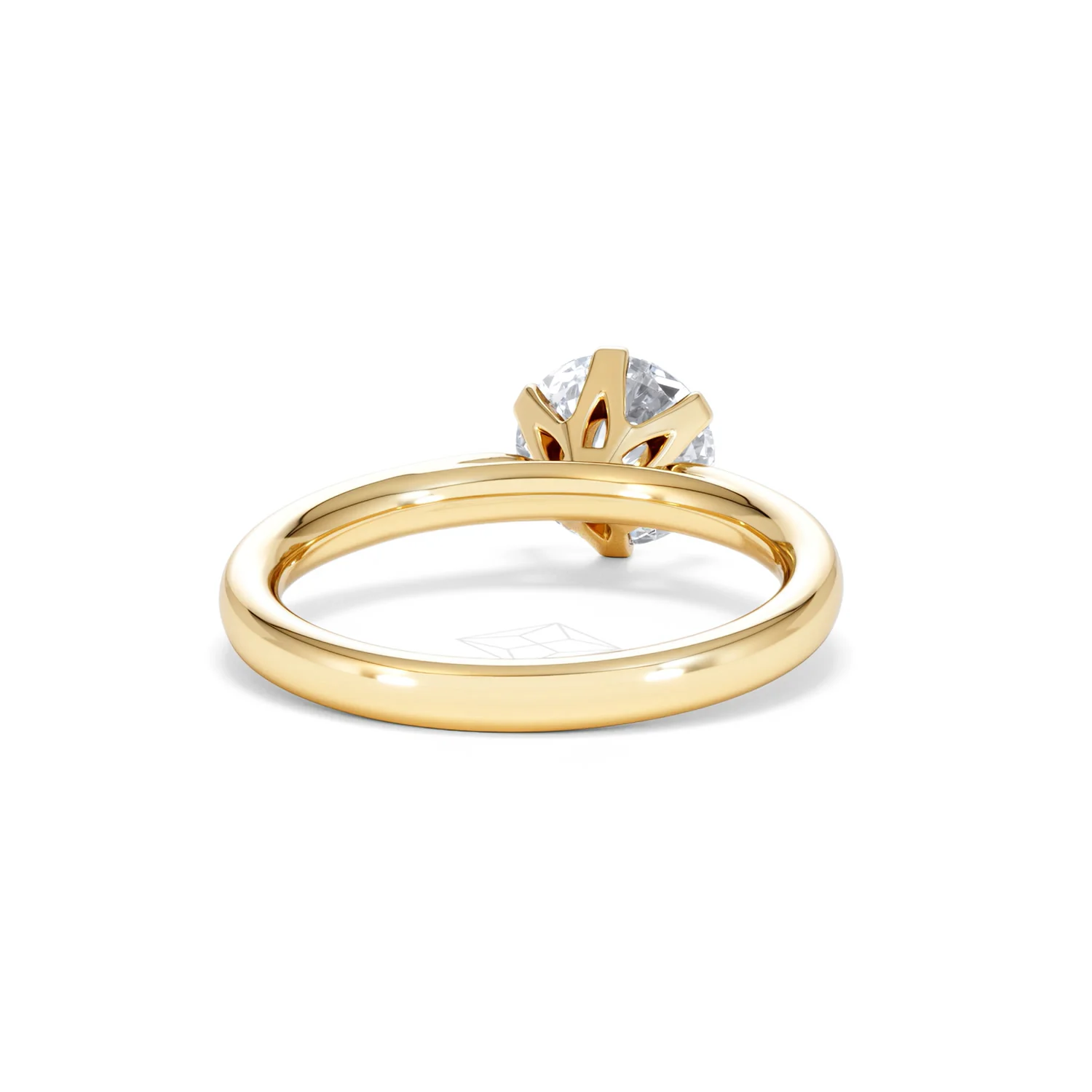 1.5ct Diamond Engagement Ring Low Set Chloe Lab F/VS1 18K Gold - Image 45