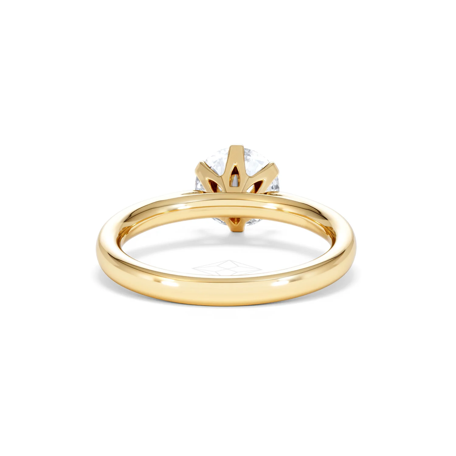 1.5ct Diamond Engagement Ring Low Set Chloe Lab F/VS1 18K Gold - Image 47