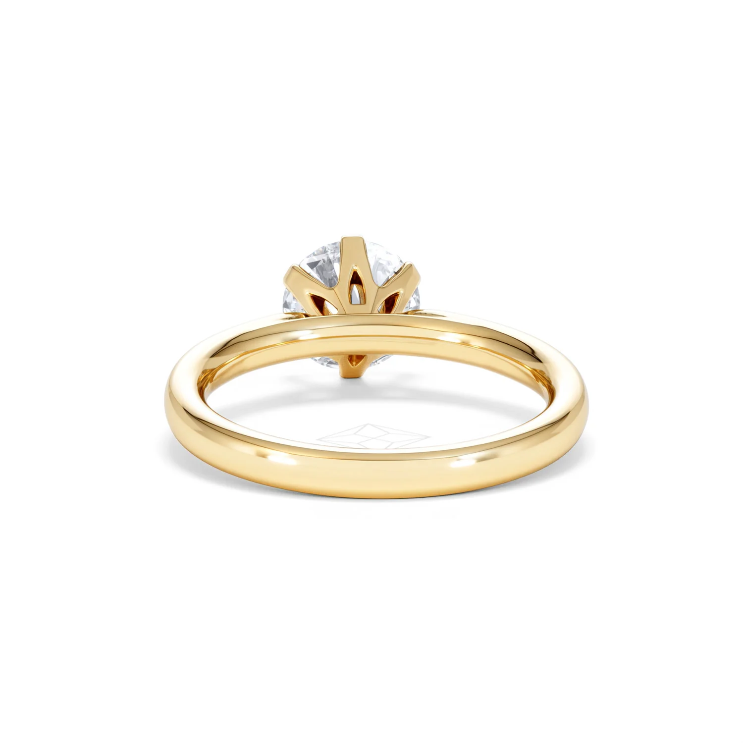 1.5ct Diamond Engagement Ring Low Set Chloe Lab F/VS1 18K Gold - Image 49