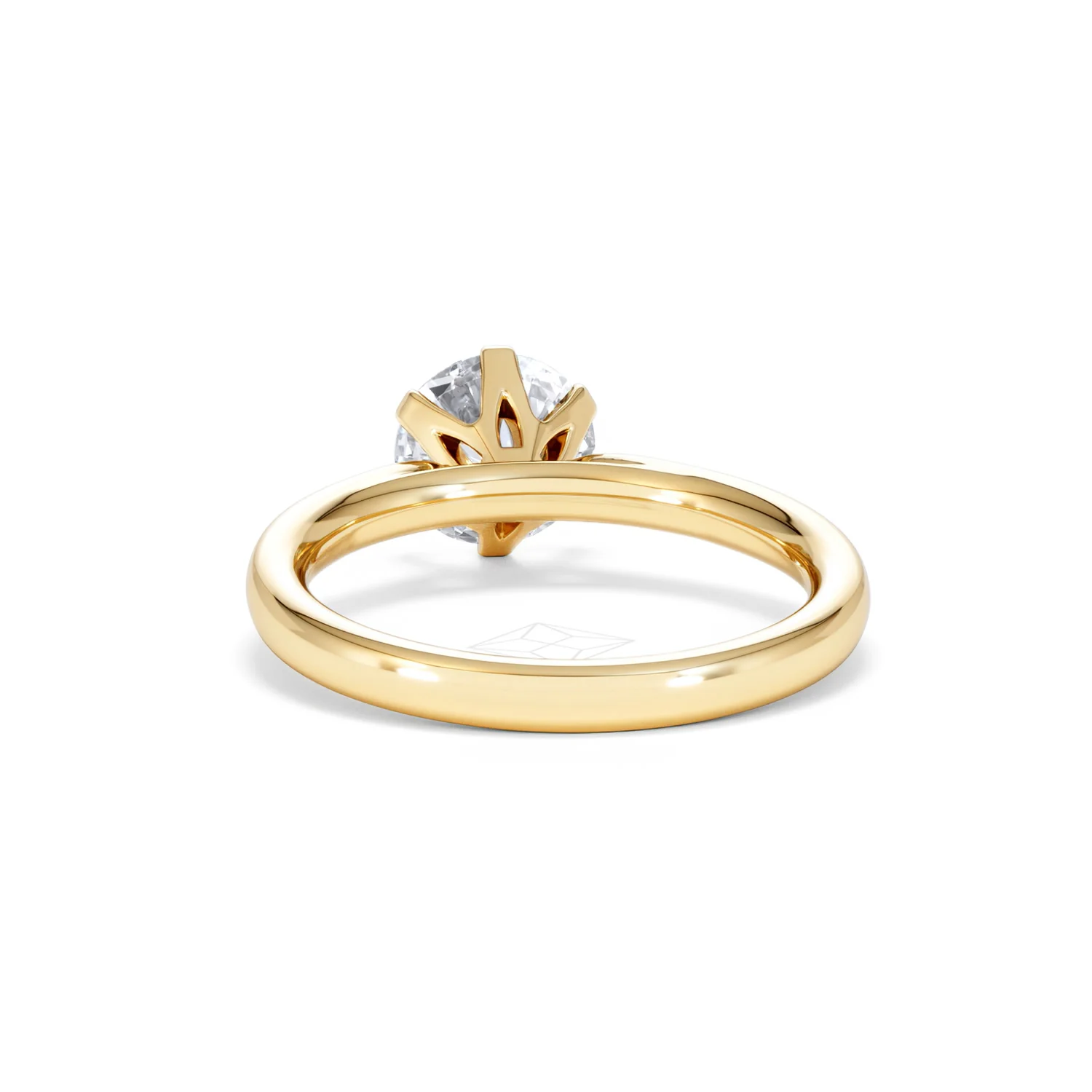 1.5ct Diamond Engagement Ring Low Set Chloe Lab F/VS1 18K Gold - Image 50