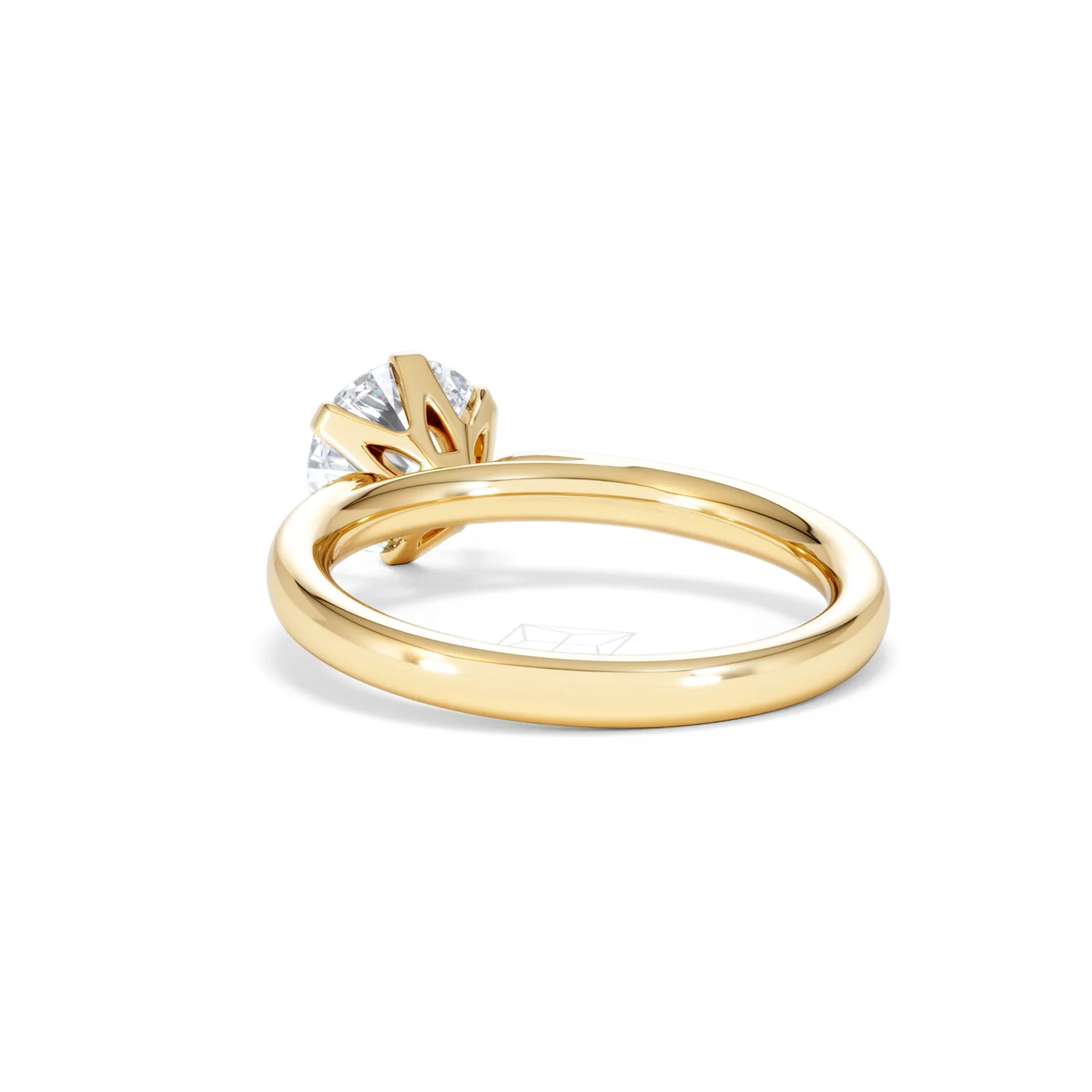 1.5ct Diamond Engagement Ring Low Set Chloe Lab F/VS1 18K Gold - Image 54