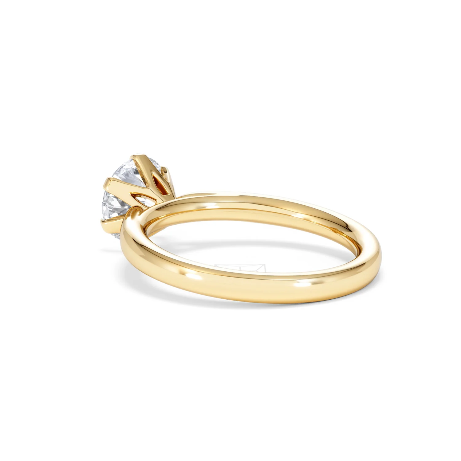 1.5ct Diamond Engagement Ring Low Set Chloe Lab F/VS1 18K Gold - Image 58