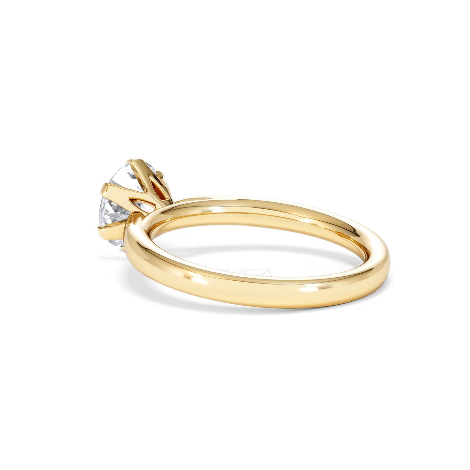 1.5ct Diamond Engagement Ring Low Set Chloe Lab F/VS1 18K Gold - Image 59