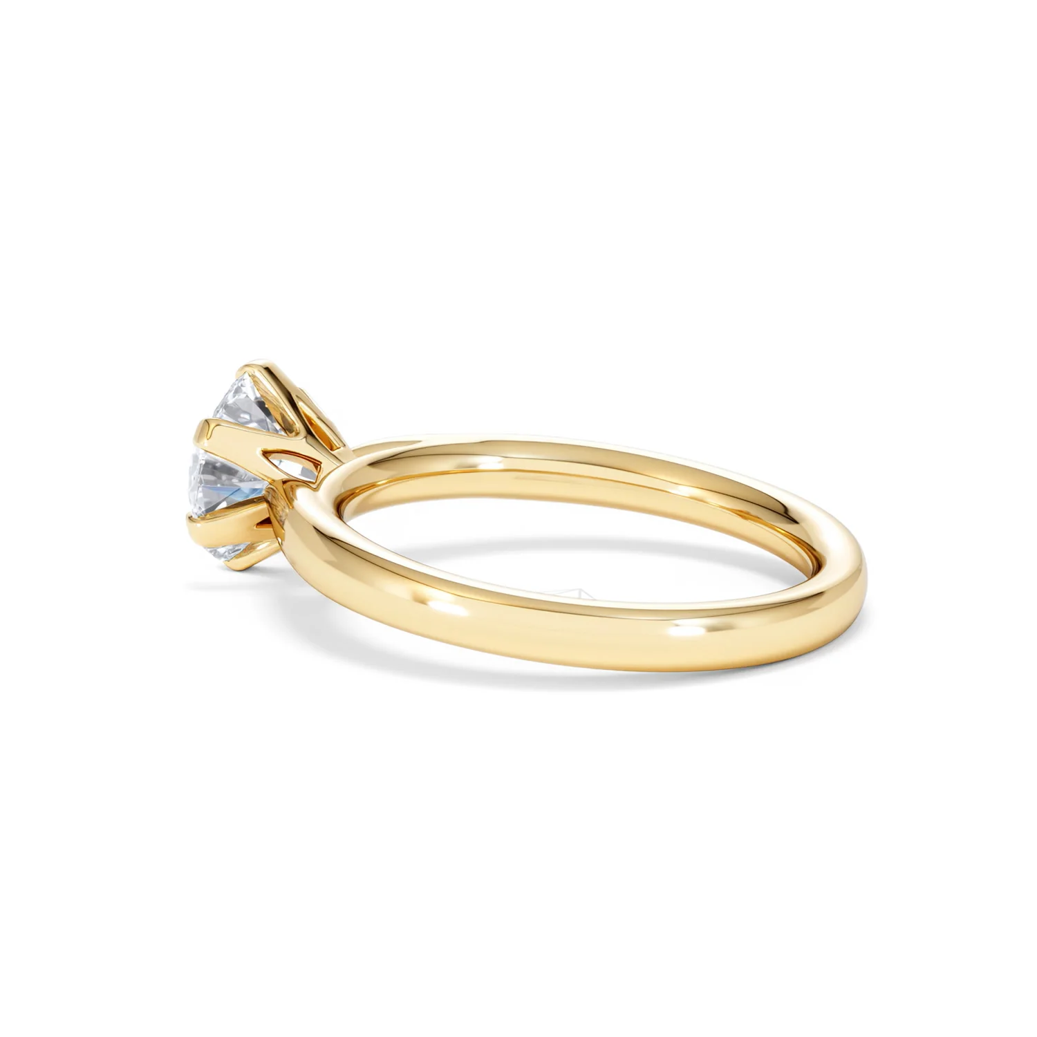 1.5ct Diamond Engagement Ring Low Set Chloe Lab F/VS1 18K Gold - Image 62