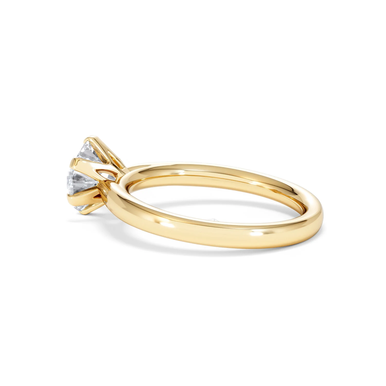 1.5ct Diamond Engagement Ring Low Set Chloe Lab F/VS1 18K Gold - Image 63
