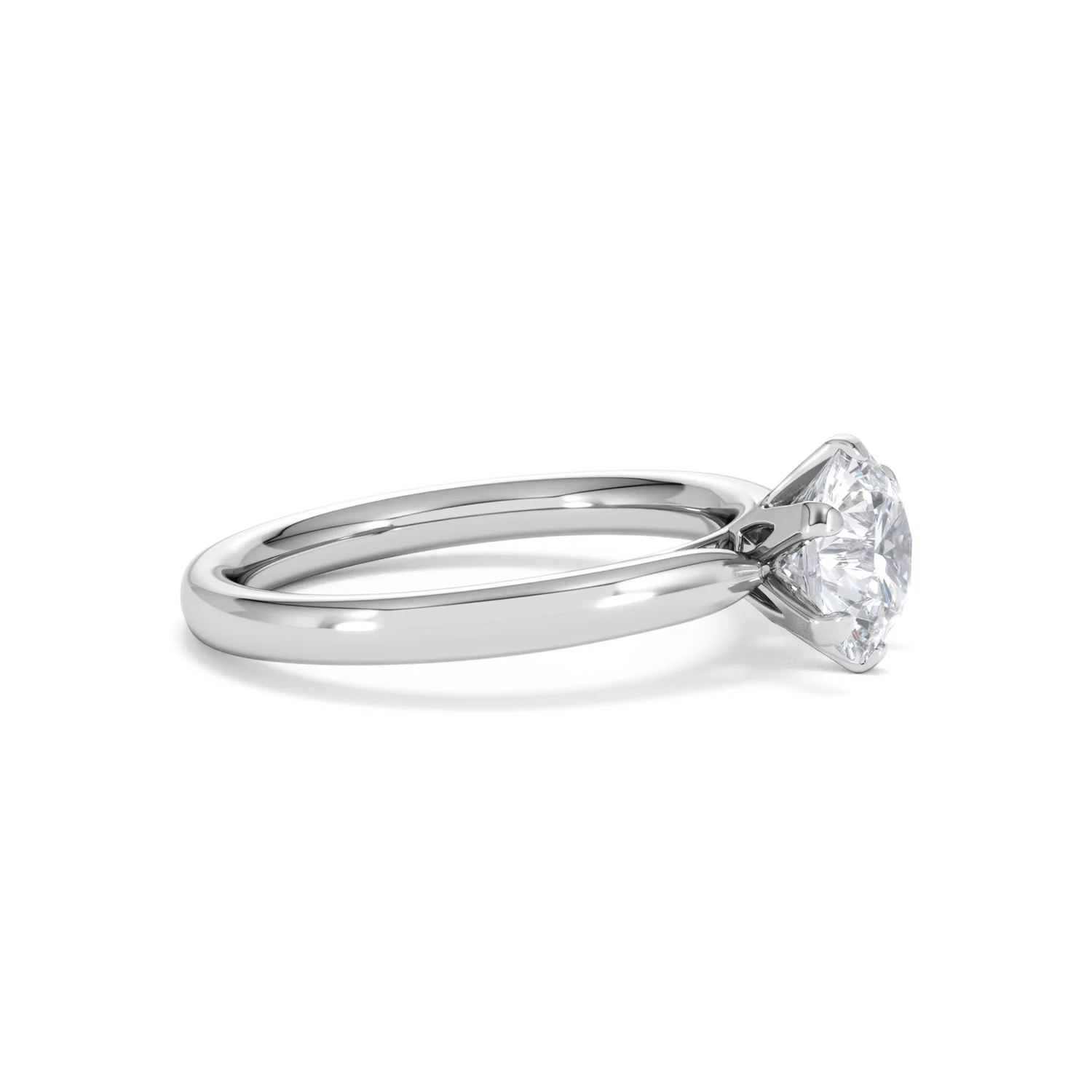 1.5ct Diamond Engagement Ring Low Set Chloe Lab F/VS1 18K White Gold - Image 23