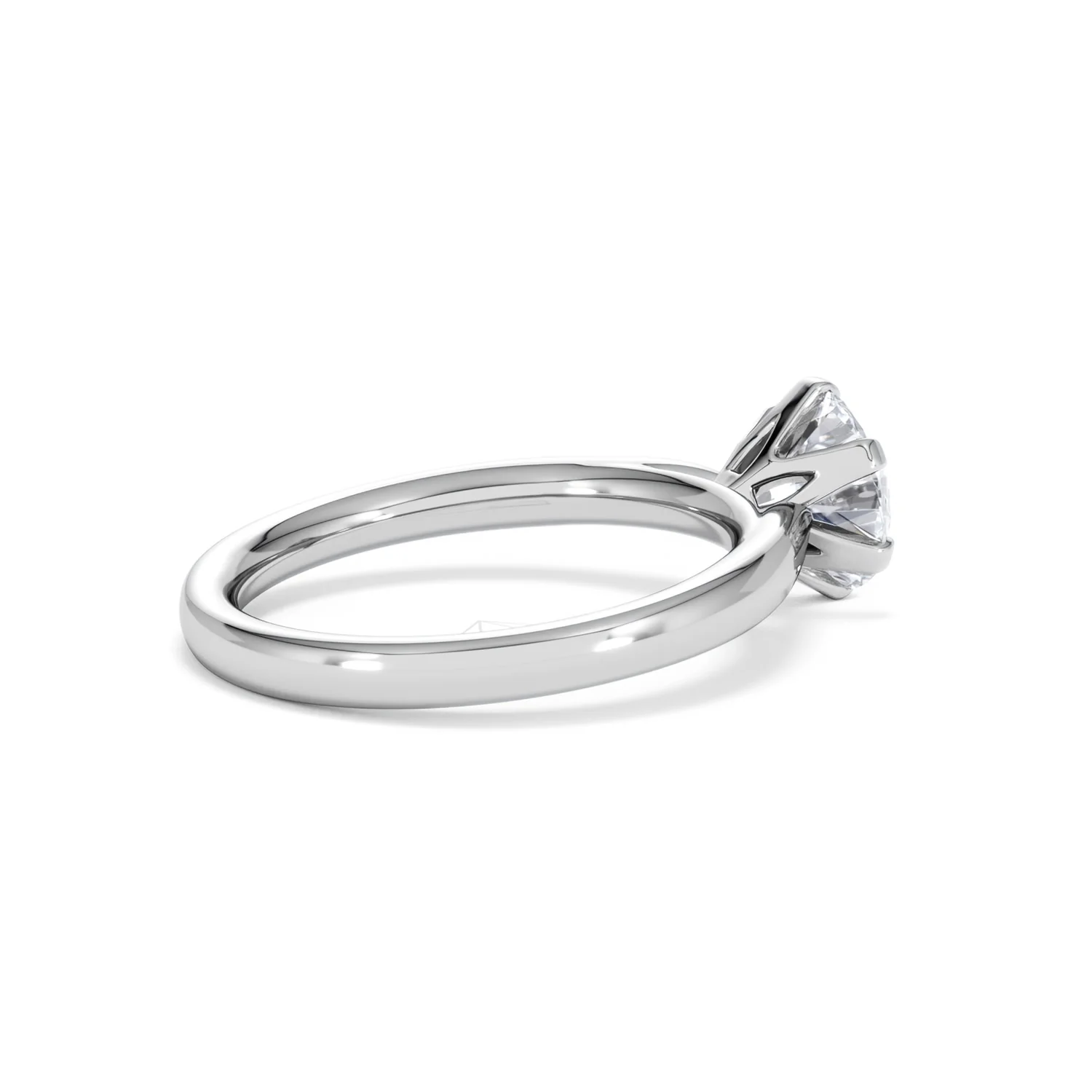 1.5ct Diamond Engagement Ring Low Set Chloe Lab F/VS1 18K White Gold - Image 34
