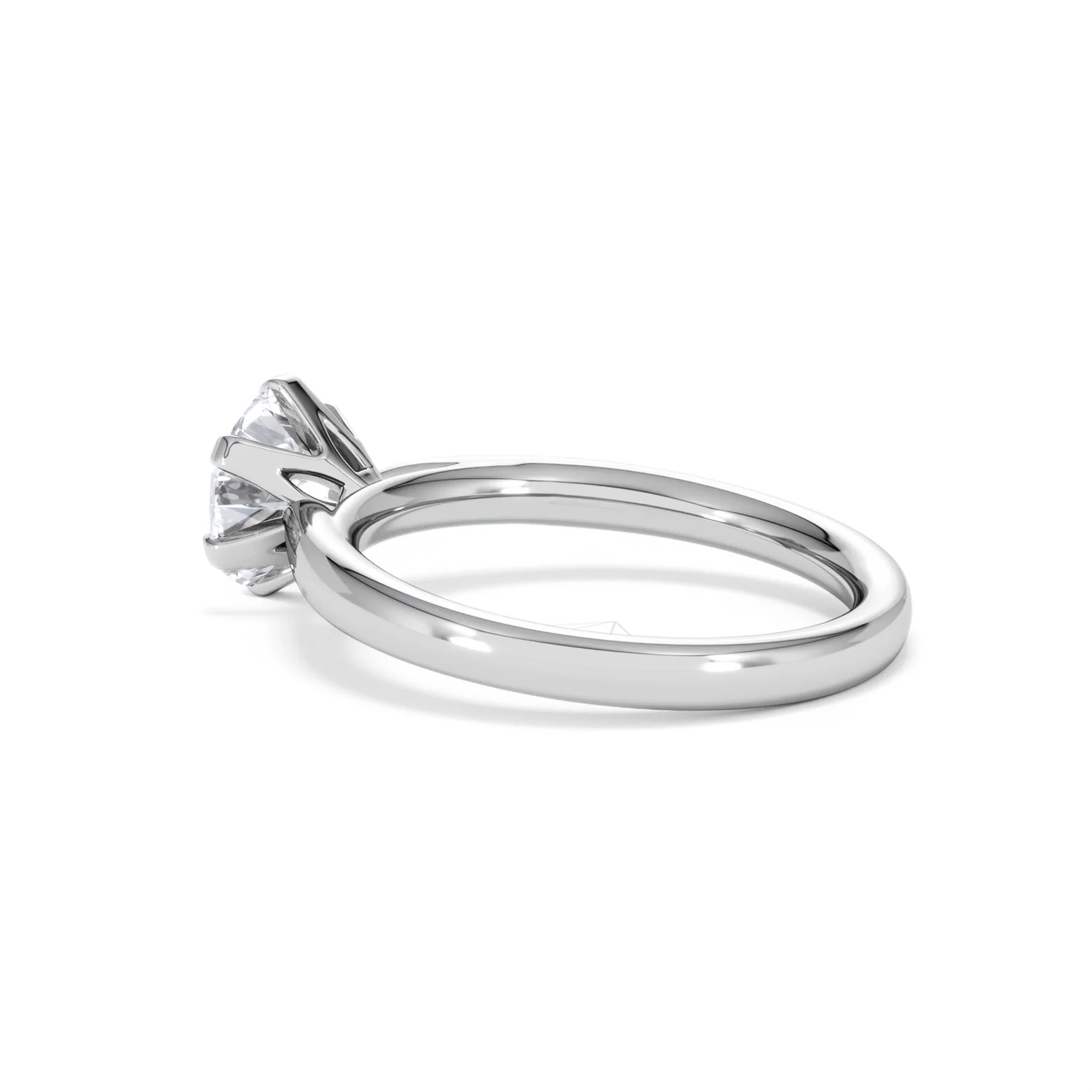 1.5ct Diamond Engagement Ring Low Set Chloe Lab F/VS1 18K White Gold - Image 61