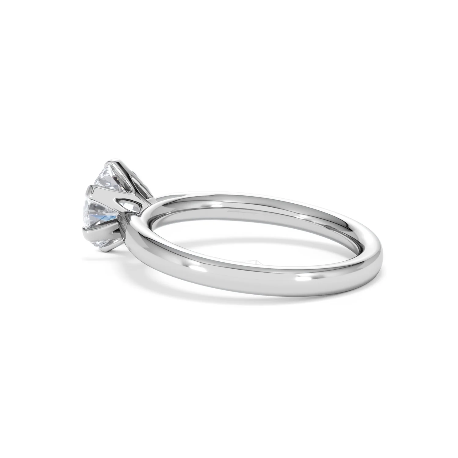 1.5ct Diamond Engagement Ring Low Set Chloe Lab F/VS1 18K White Gold - Image 62