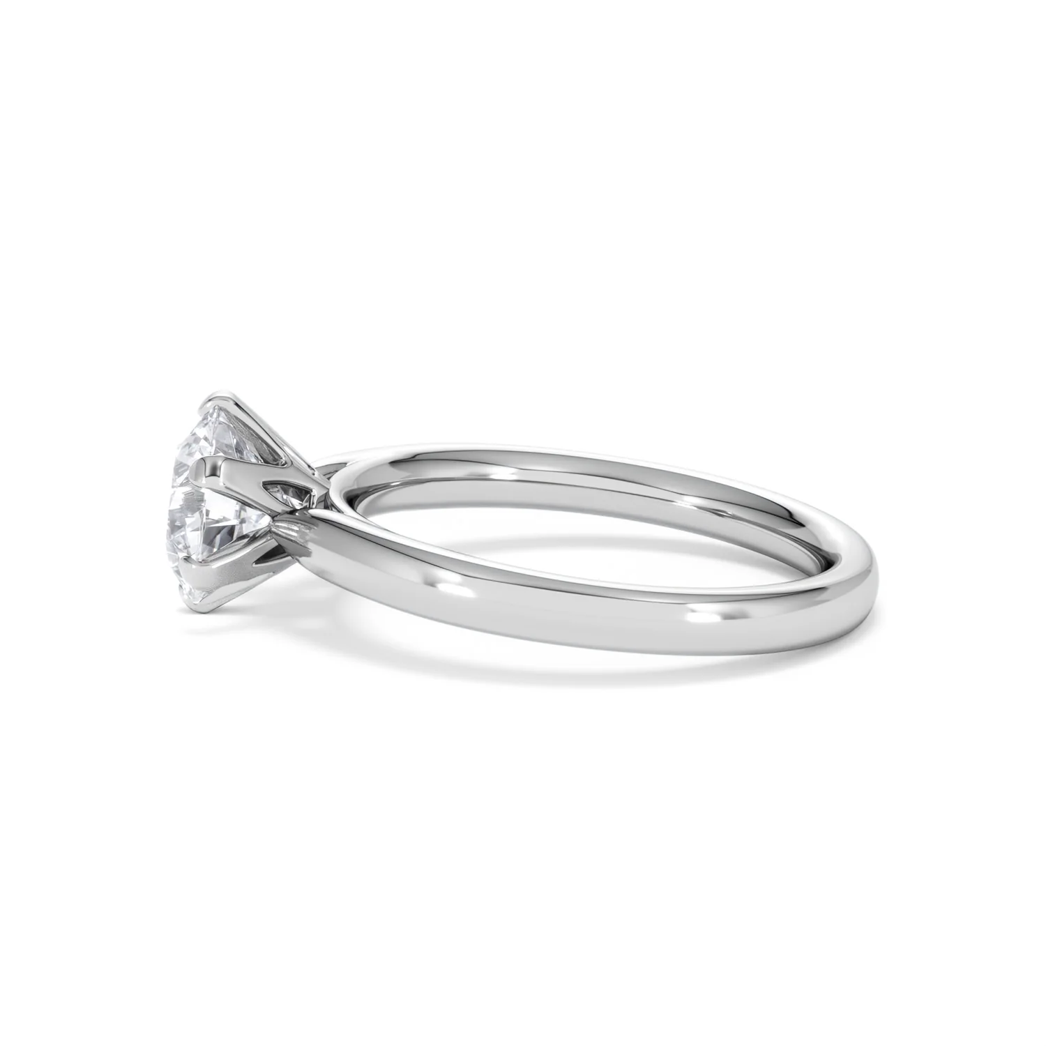 1.5ct Diamond Engagement Ring Low Set Chloe Lab F/VS1 18K White Gold - Image 68