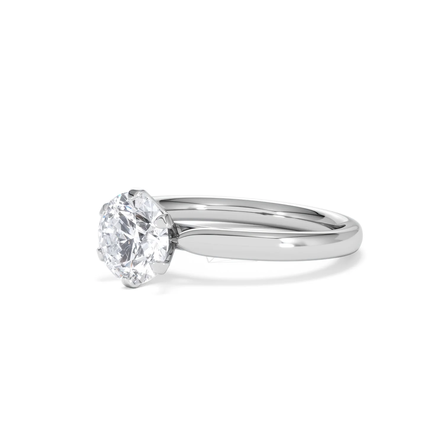 1.5ct Diamond Engagement Ring Low Set Chloe Lab F/VS1 18K White Gold - Image 79