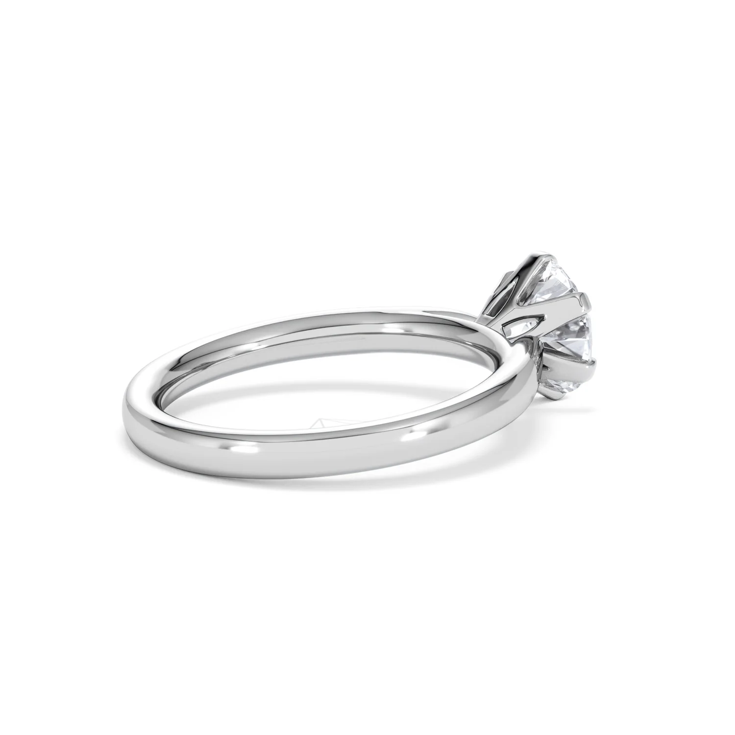 1.5ct Diamond Engagement Ring Low Set Chloe Lab F/VS1 Platinum - Image 35
