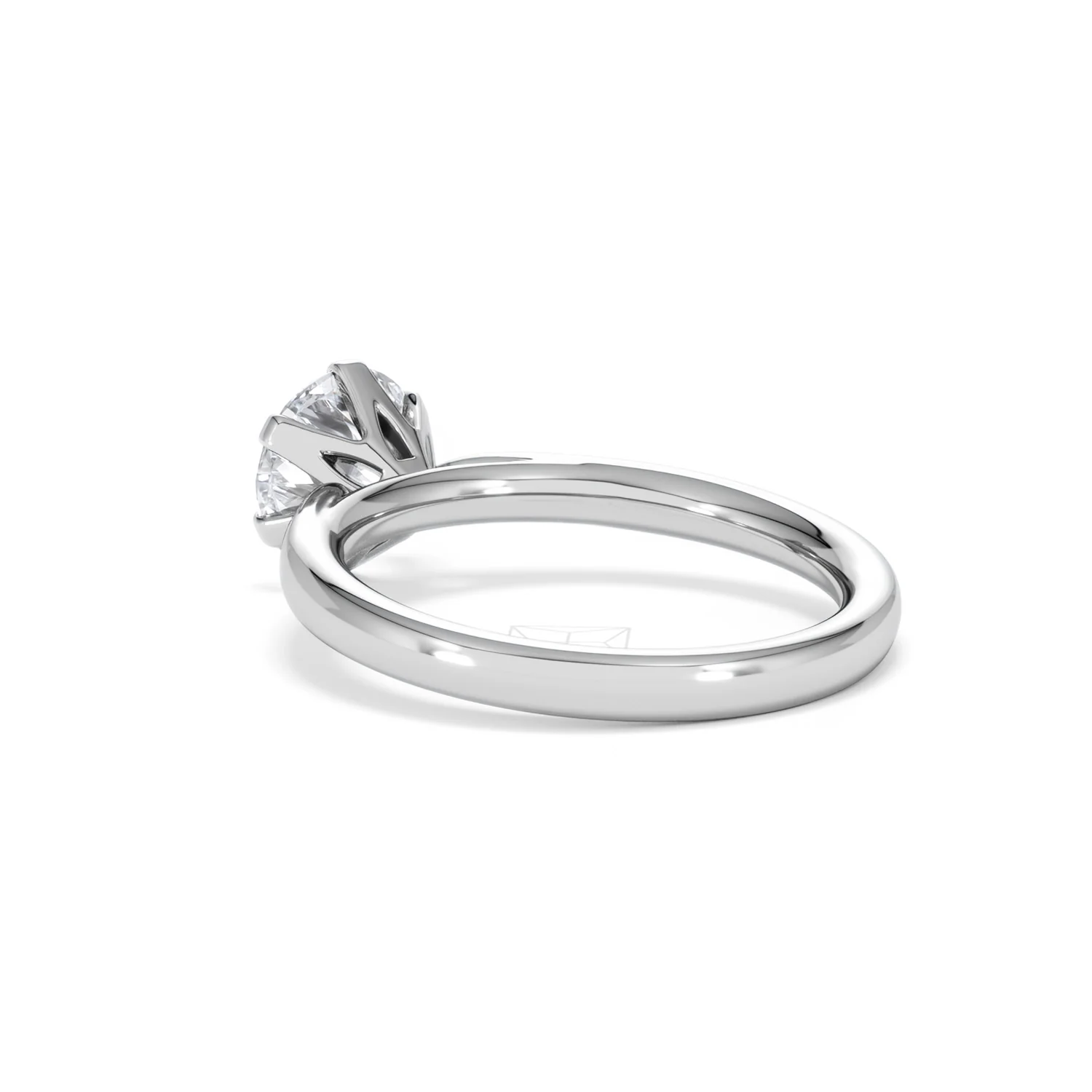 1.5ct Diamond Engagement Ring Low Set Chloe Lab F/VS1 Platinum - Image 57