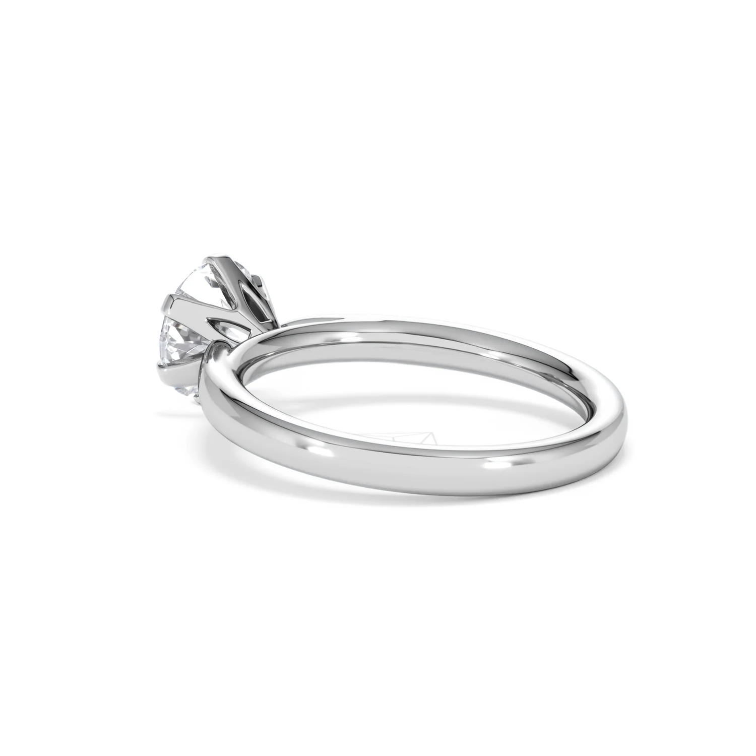 1.5ct Diamond Engagement Ring Low Set Chloe Lab F/VS1 Platinum - Image 59