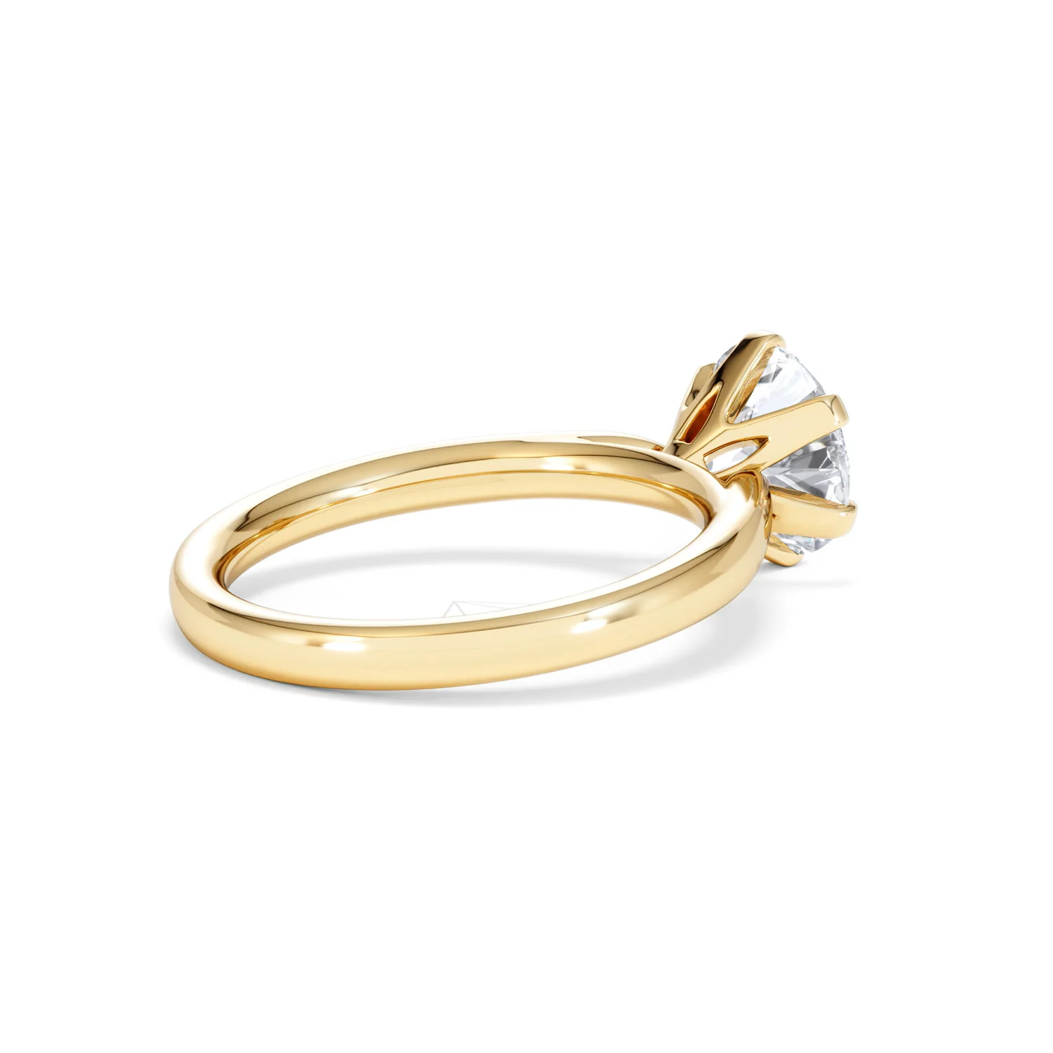 2 Carat Diamond Engagement Ring Low Set Chloe Lab F/VS1 18K Gold - Image 36