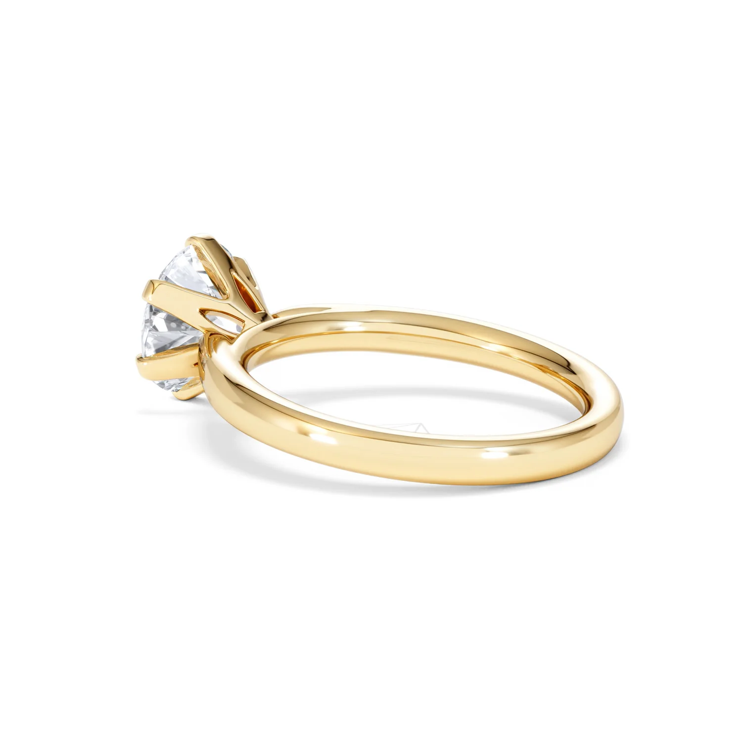 2 Carat Diamond Engagement Ring Low Set Chloe Lab F/VS1 18K Gold - Image 60