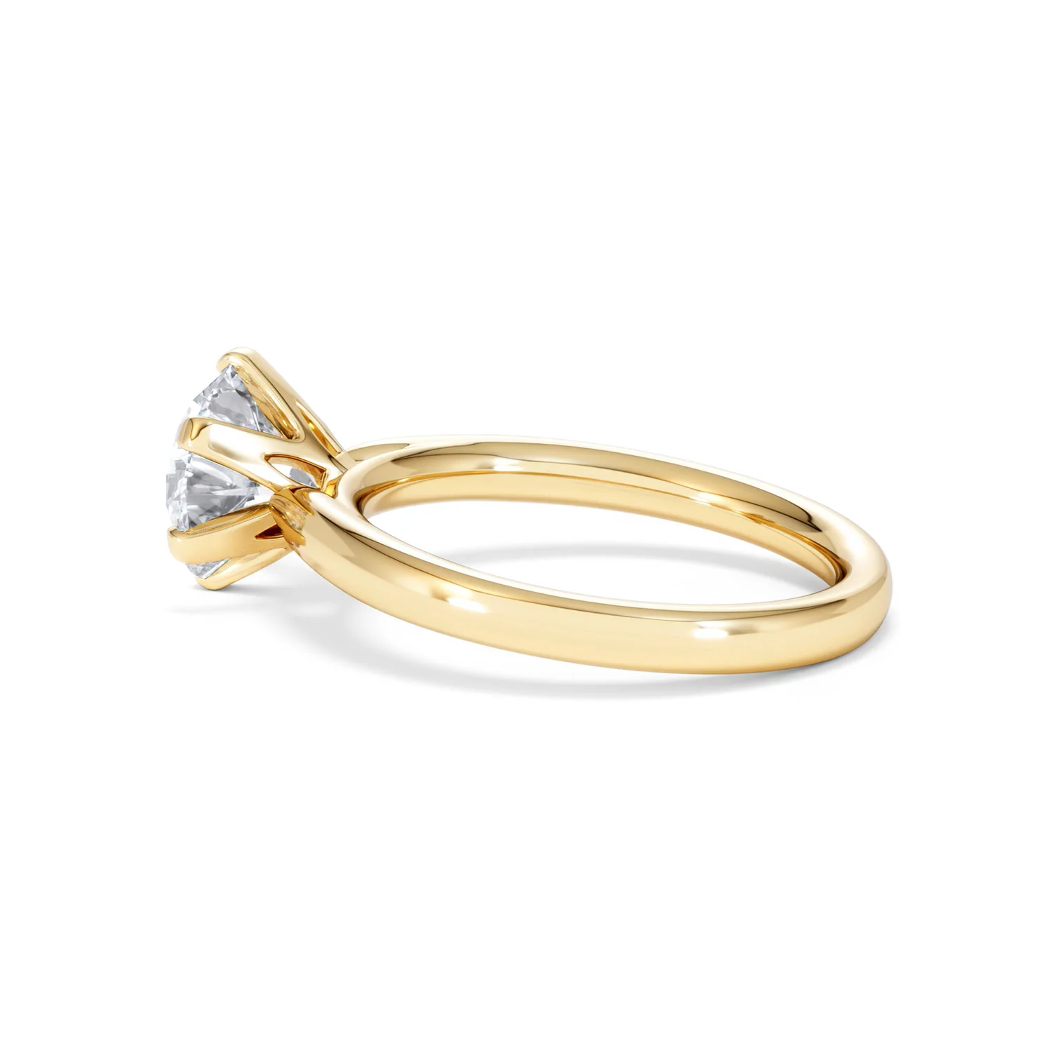 2 Carat Diamond Engagement Ring Low Set Chloe Lab F/VS1 18K Gold - Image 64