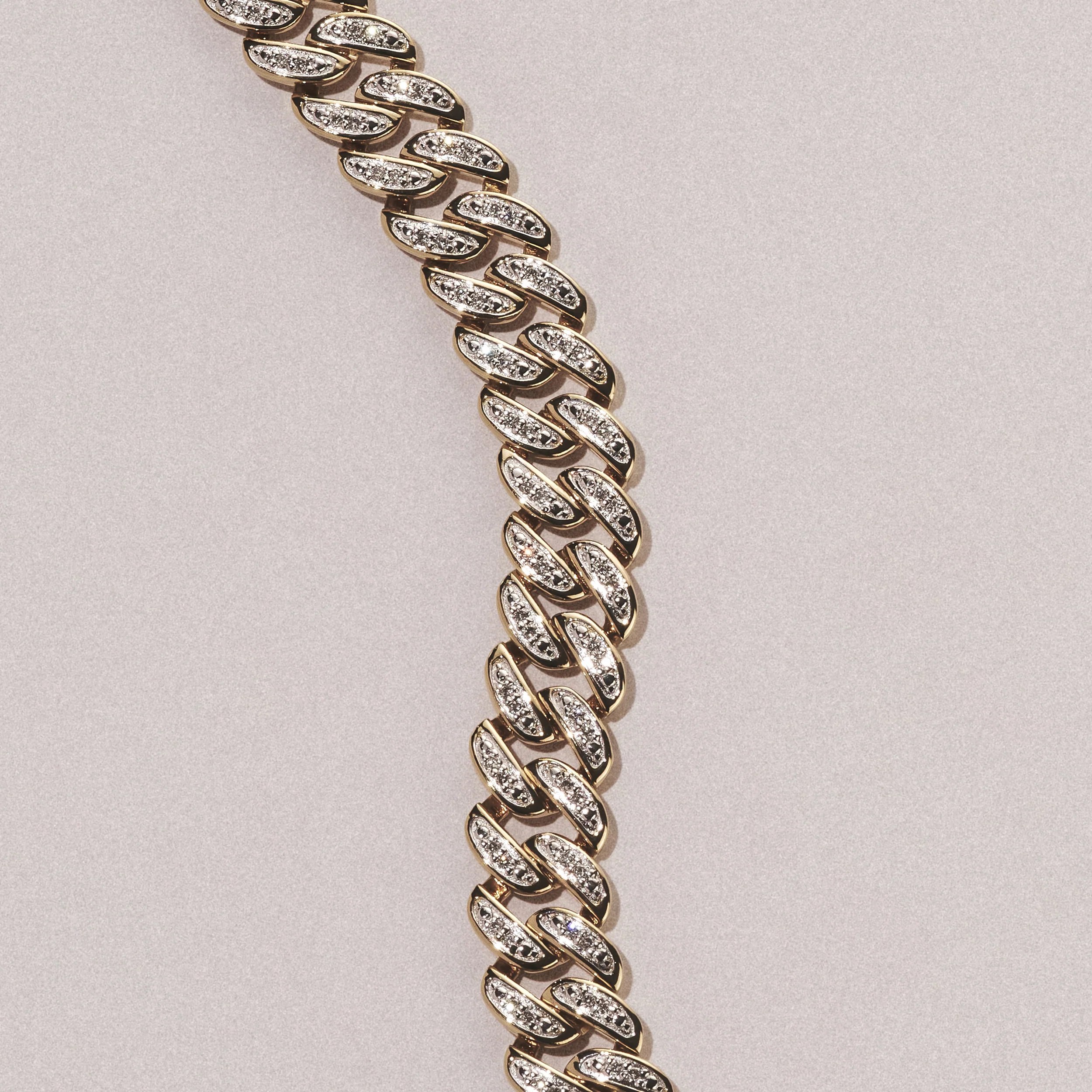 21 Inch Havana Cuban Lab Diamond Necklace 3.00ct Set in 18K Gold Vermeil - Image 3