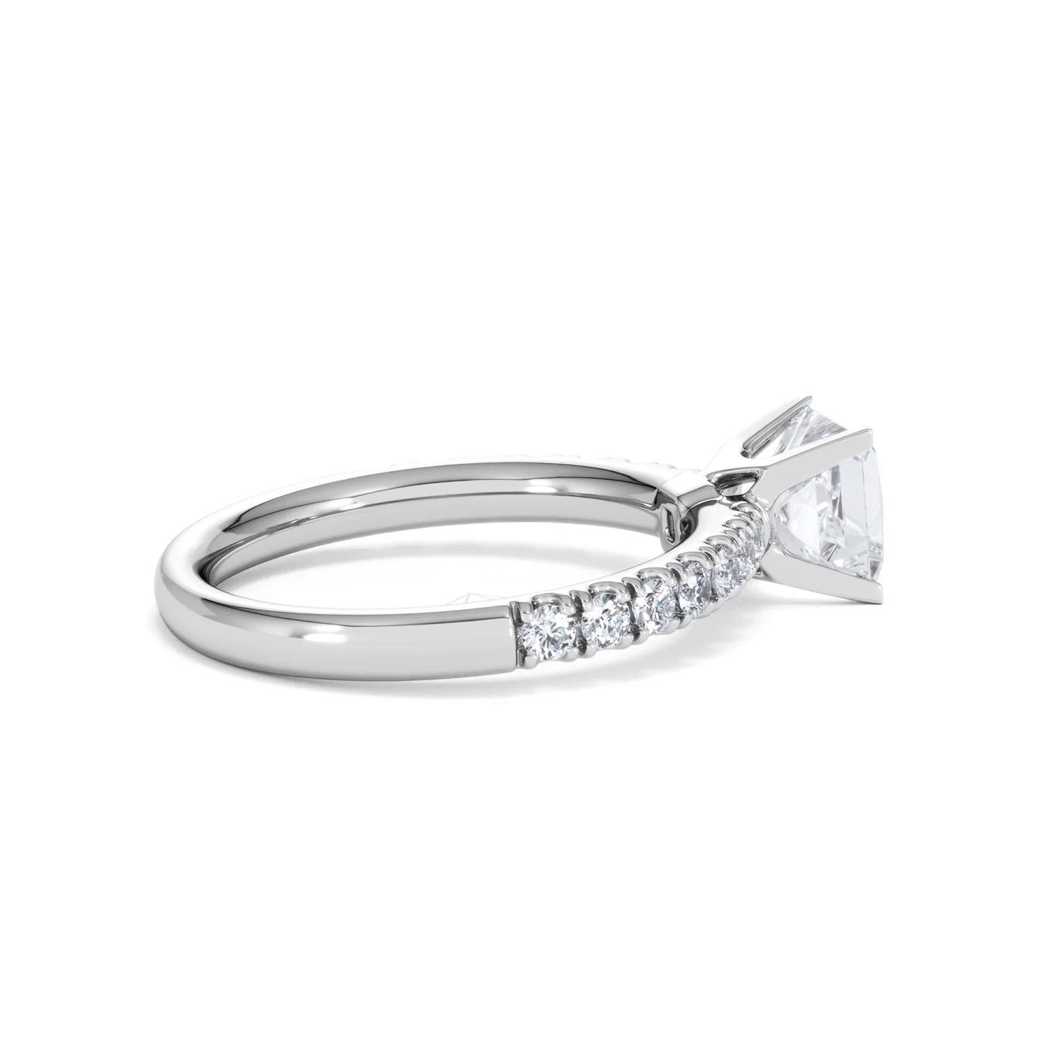 2.10ct Katerina Lab Princess Diamond Engagement Ring Platinum F/VS1 - Image 66