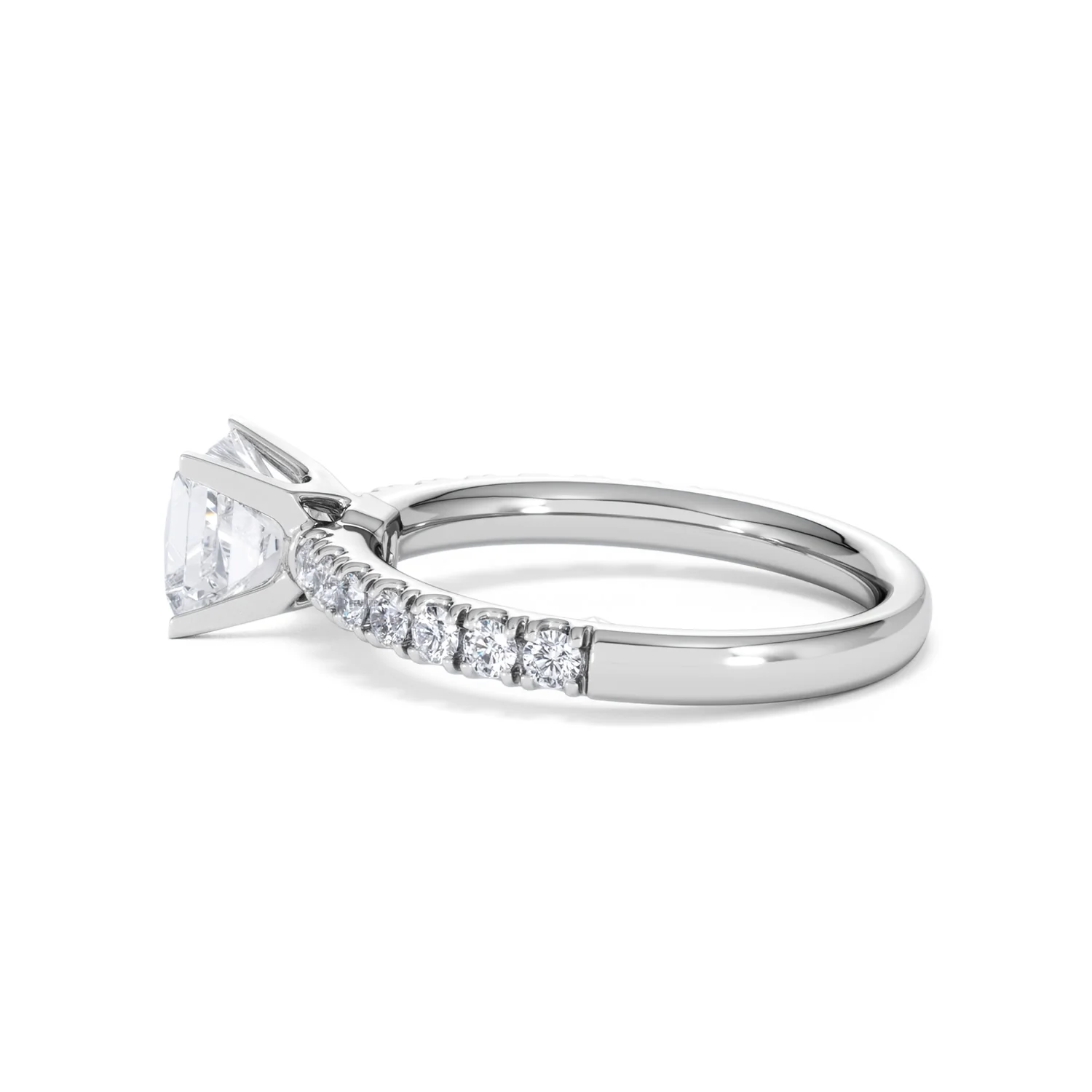 2.10ct Katerina Lab Princess Diamond Engagement Ring Platinum F/VS1 - Image 79