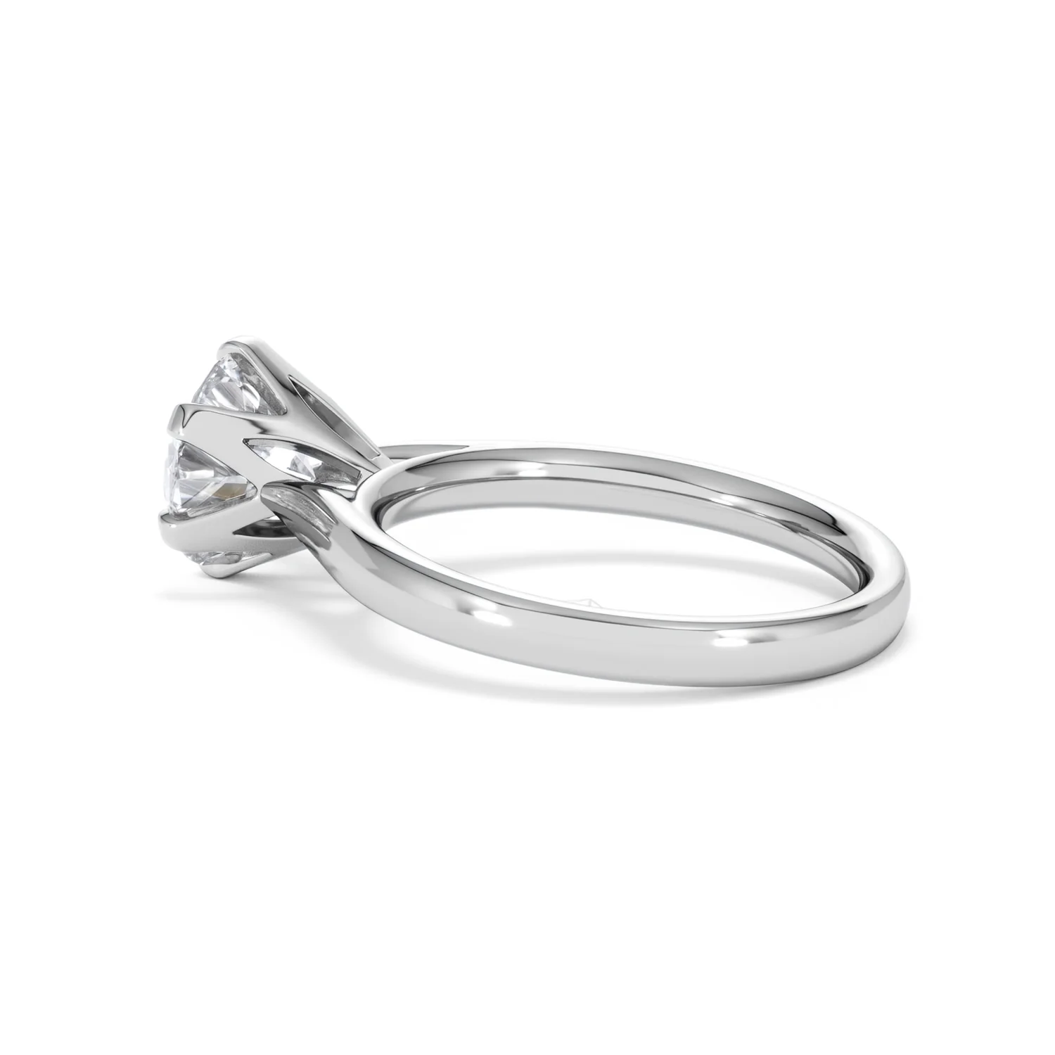 2 Ct Diamond Engagement Ring High Set Chloe Lab F/VS1 18K White Gold - Image 62