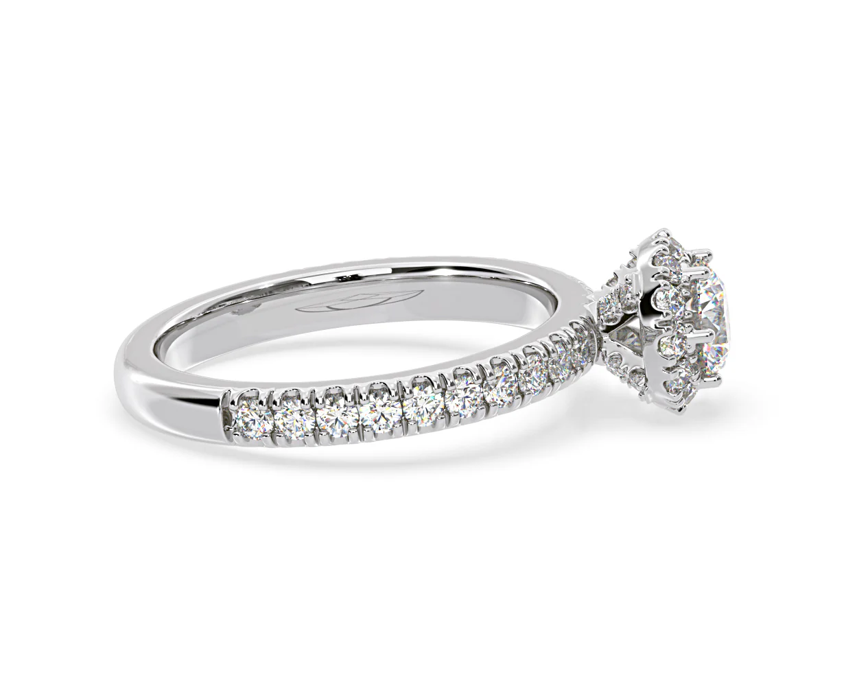 Alessandra GIA Diamond Engagement Ring 18KW Gold 1.35CT G/SI1 - Image 67