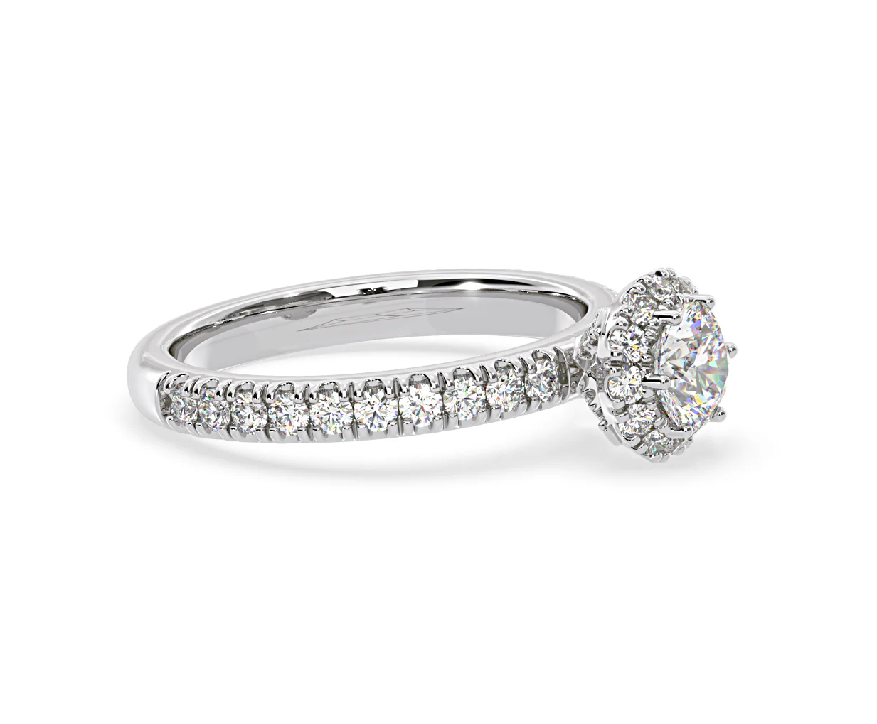 Alessandra GIA Diamond Engagement Ring 18KW Gold 1.35CT G/SI1 - Image 73
