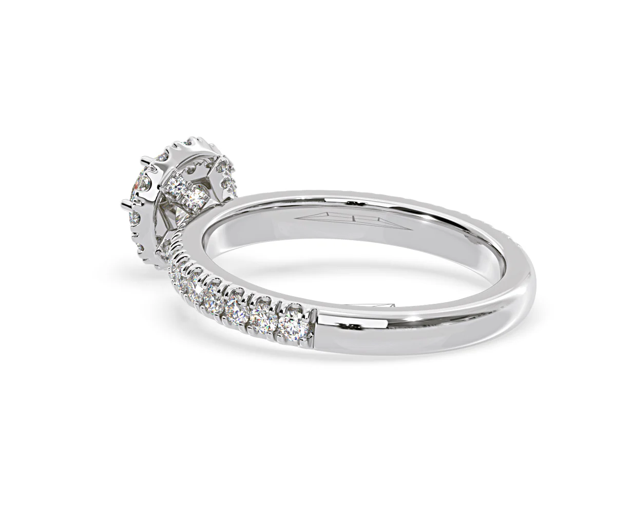 Alessandra GIA Diamond Engagement Ring 18KW Gold 1.35CT G/SI2 - Image 36