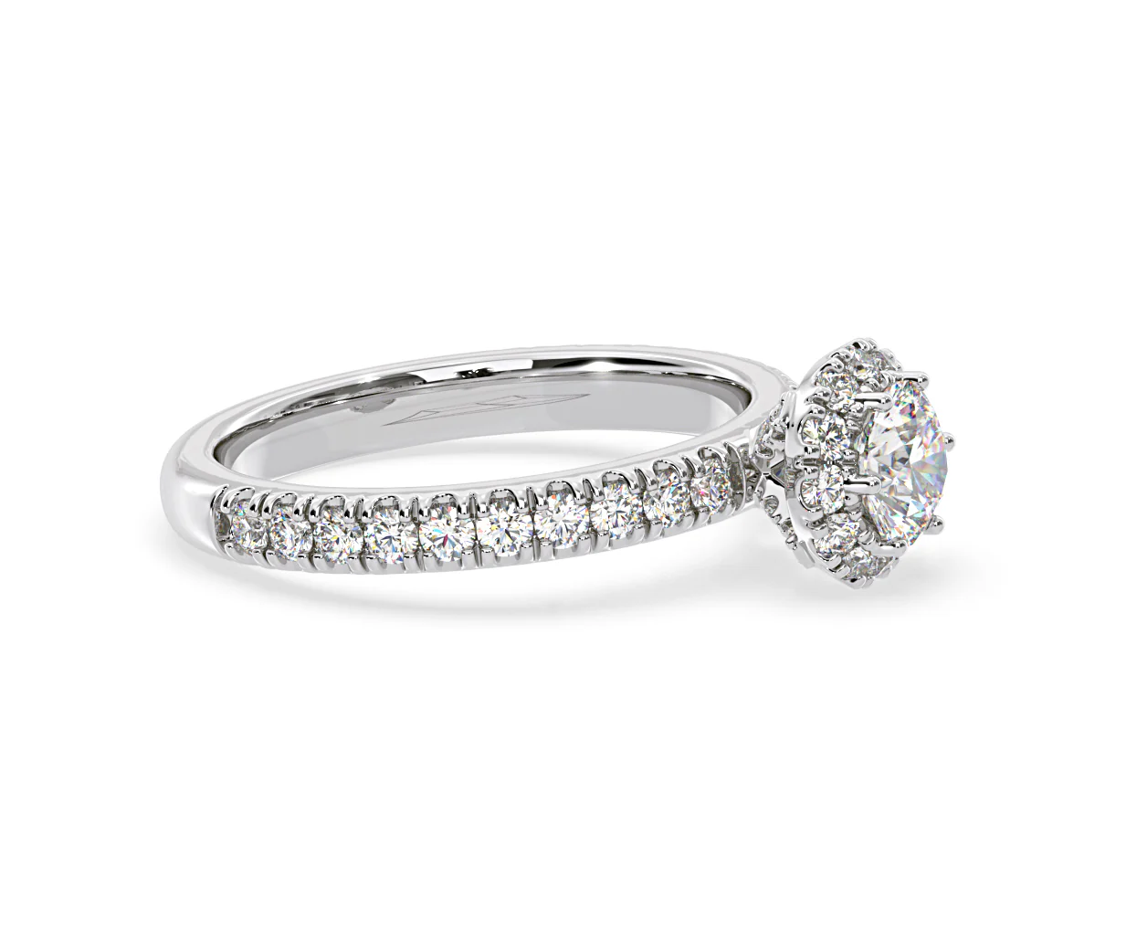 Alessandra GIA Diamond Engagement Ring 18KW Gold 1.35CT G/SI2 - Image 72