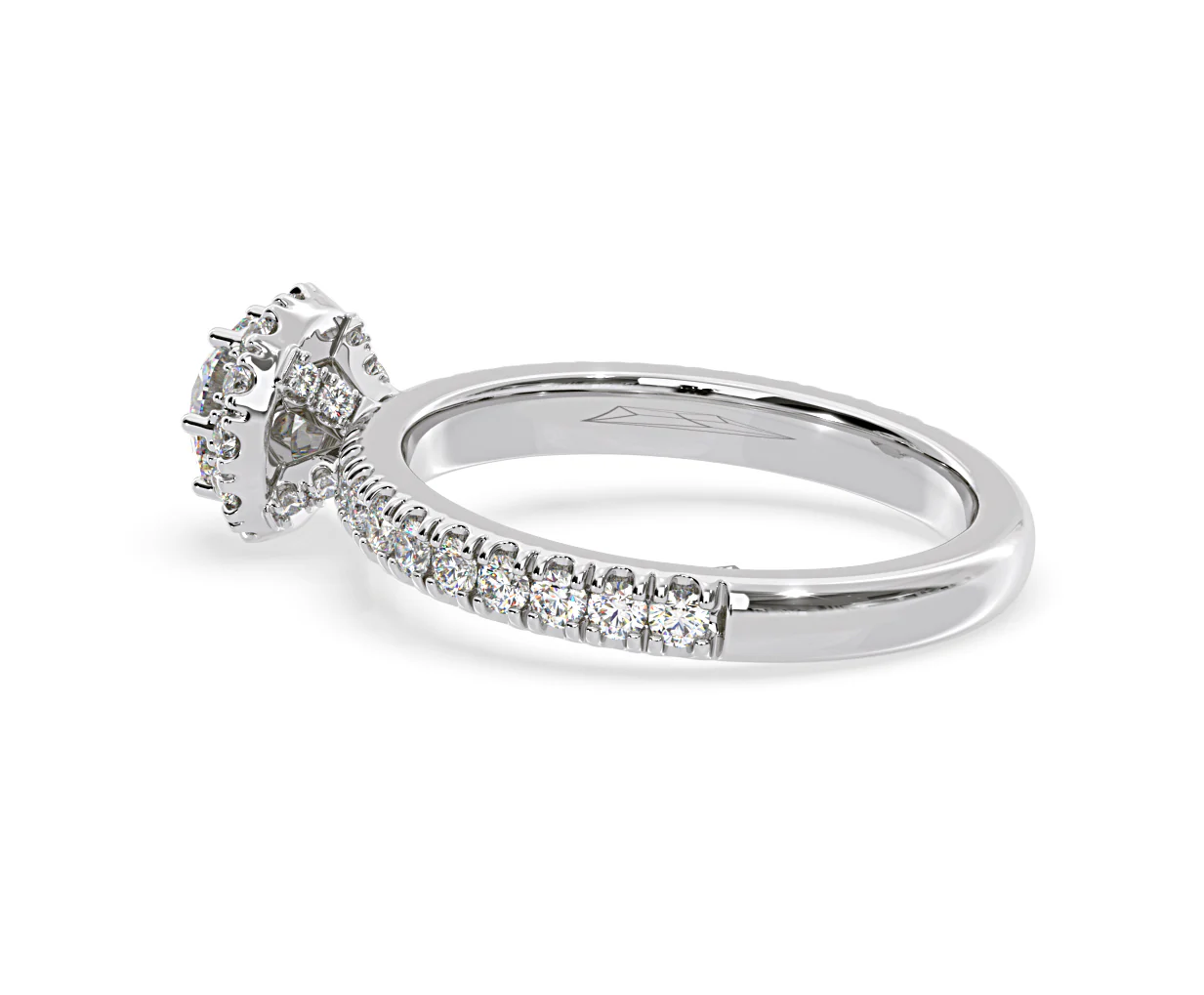 Alessandra GIA Diamond Engagement Ring Platinum 1.35CT G/VS1 - Image 32
