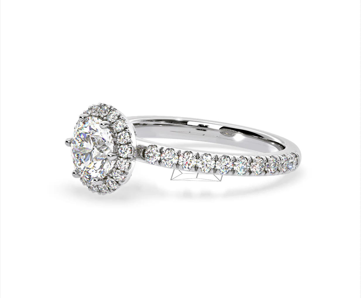 Alessandra GIA Diamond Engagement Ring Platinum 1.60CT G/VS2 - Image 18