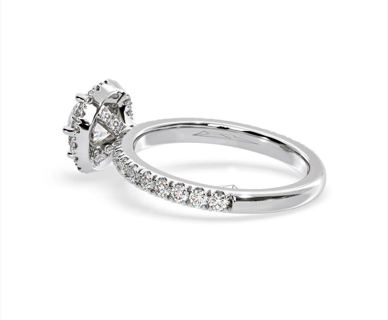 Alessandra GIA Diamond Engagement Ring Platinum 1.60CT G/VS2 - Image 33