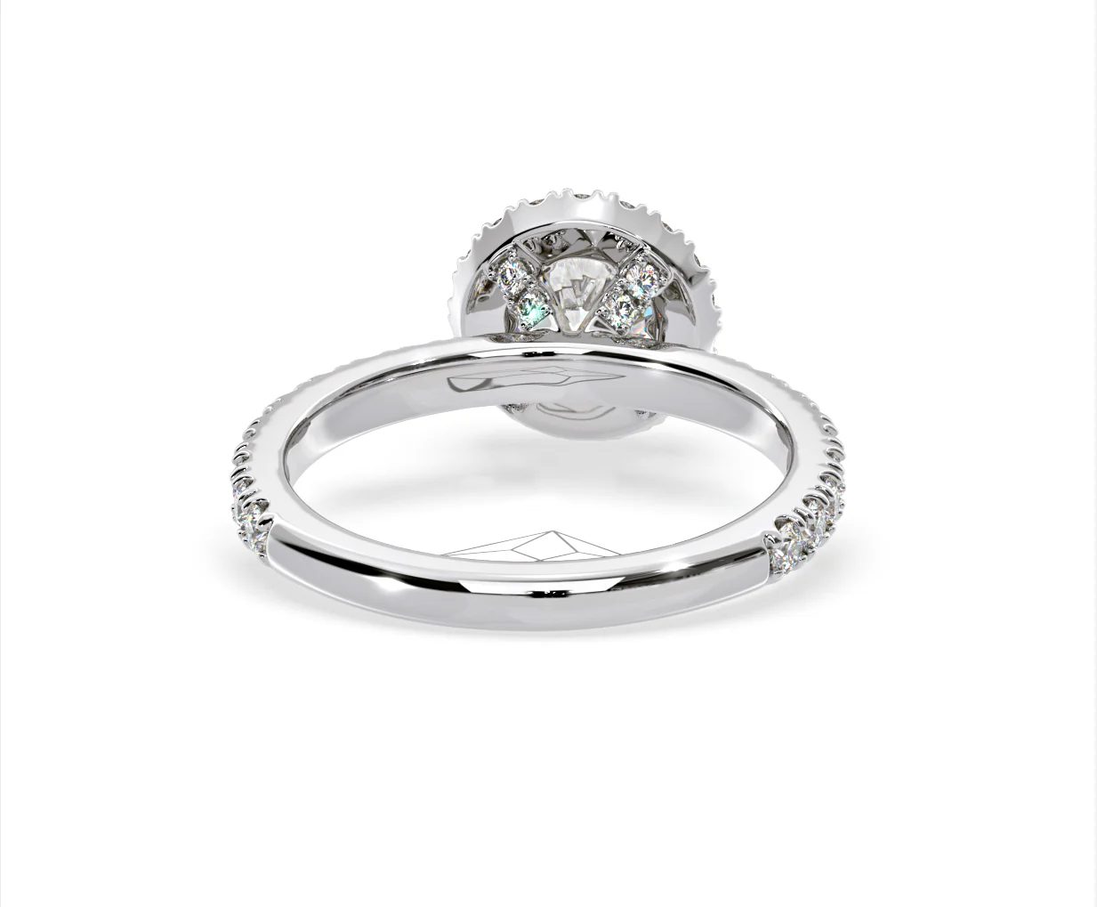 Alessandra GIA Diamond Engagement Ring Platinum 1.60CT G/VS2 - Image 48