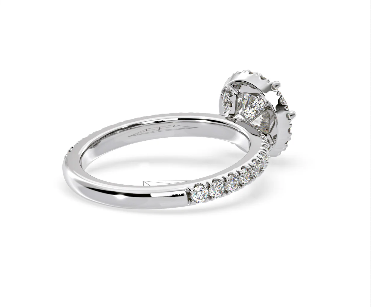 Alessandra GIA Diamond Engagement Ring Platinum 1.60CT G/VS2 - Image 56