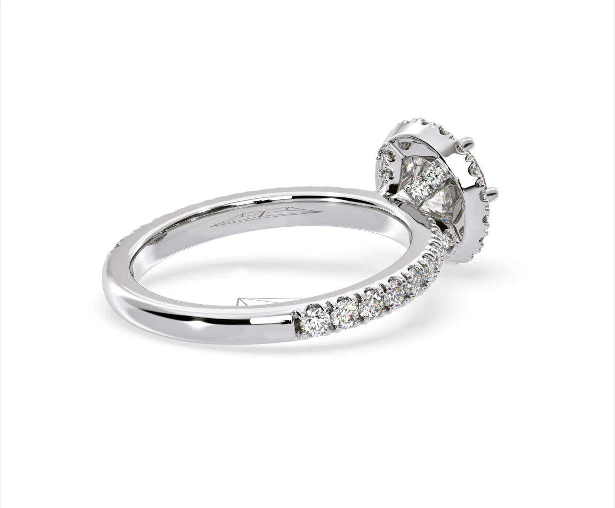 Alessandra GIA Diamond Engagement Ring Platinum 1.60CT G/VS2 - Image 57