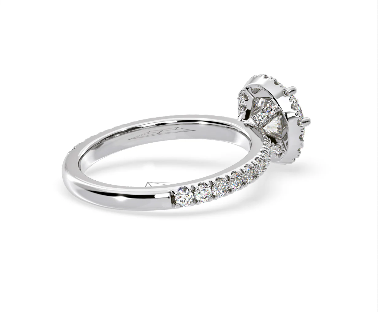 Alessandra GIA Diamond Engagement Ring Platinum 1.60CT G/VS2 - Image 58