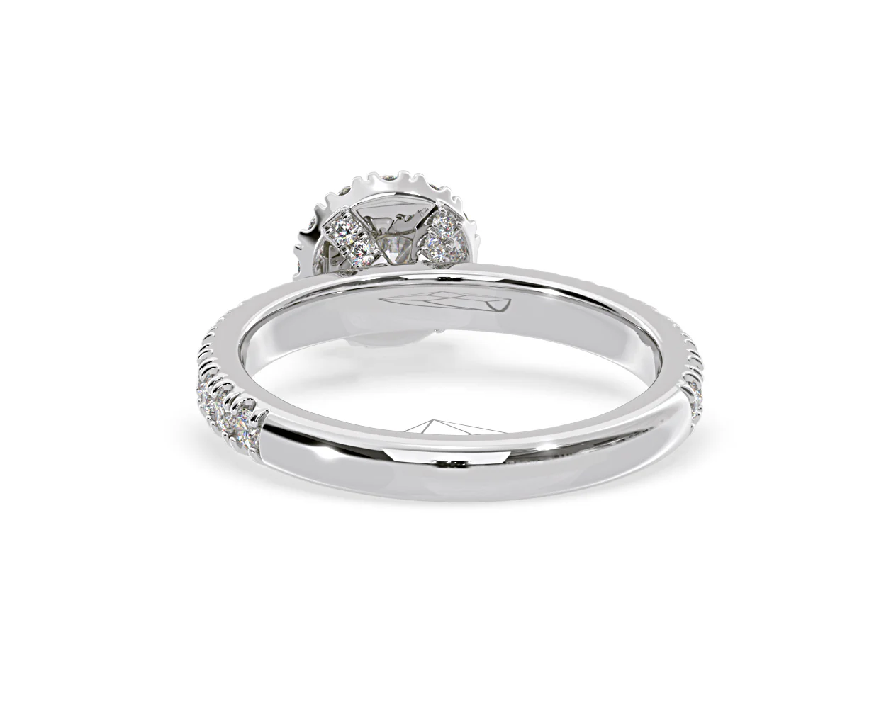 Alessandra Diamond Engagement Ring Platinum 1.10CT G/SI2 - Image 44