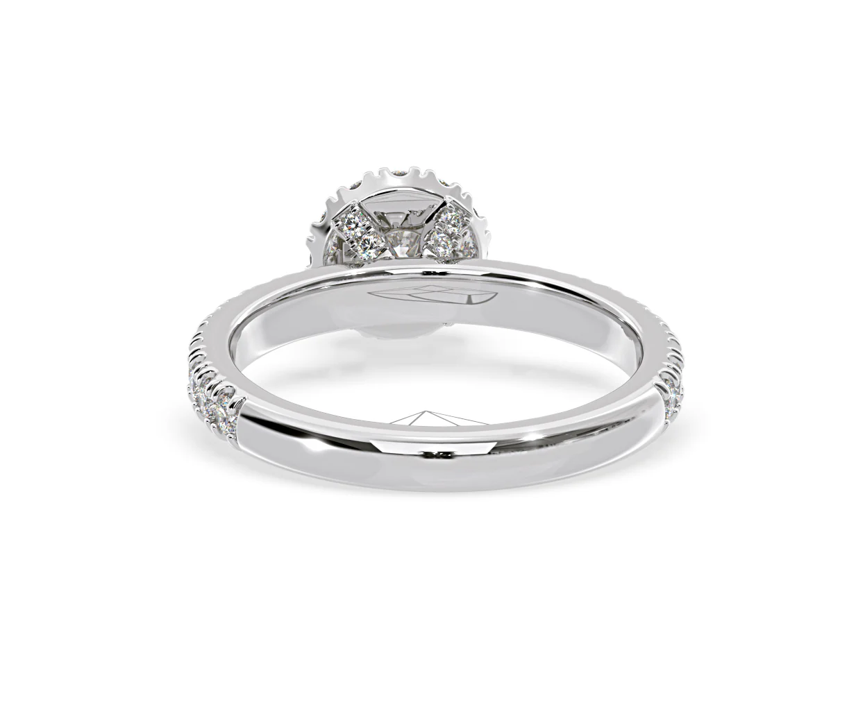 Alessandra Diamond Engagement Ring Platinum 1.10CT G/SI2 - Image 45