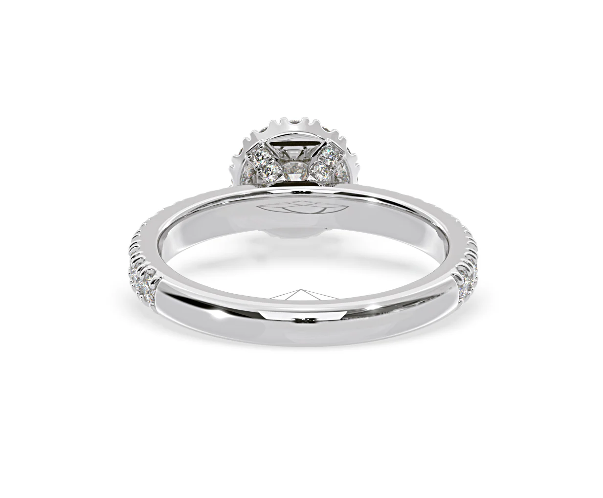 Alessandra Diamond Engagement Ring Platinum 1.10CT G/SI2 - Image 46
